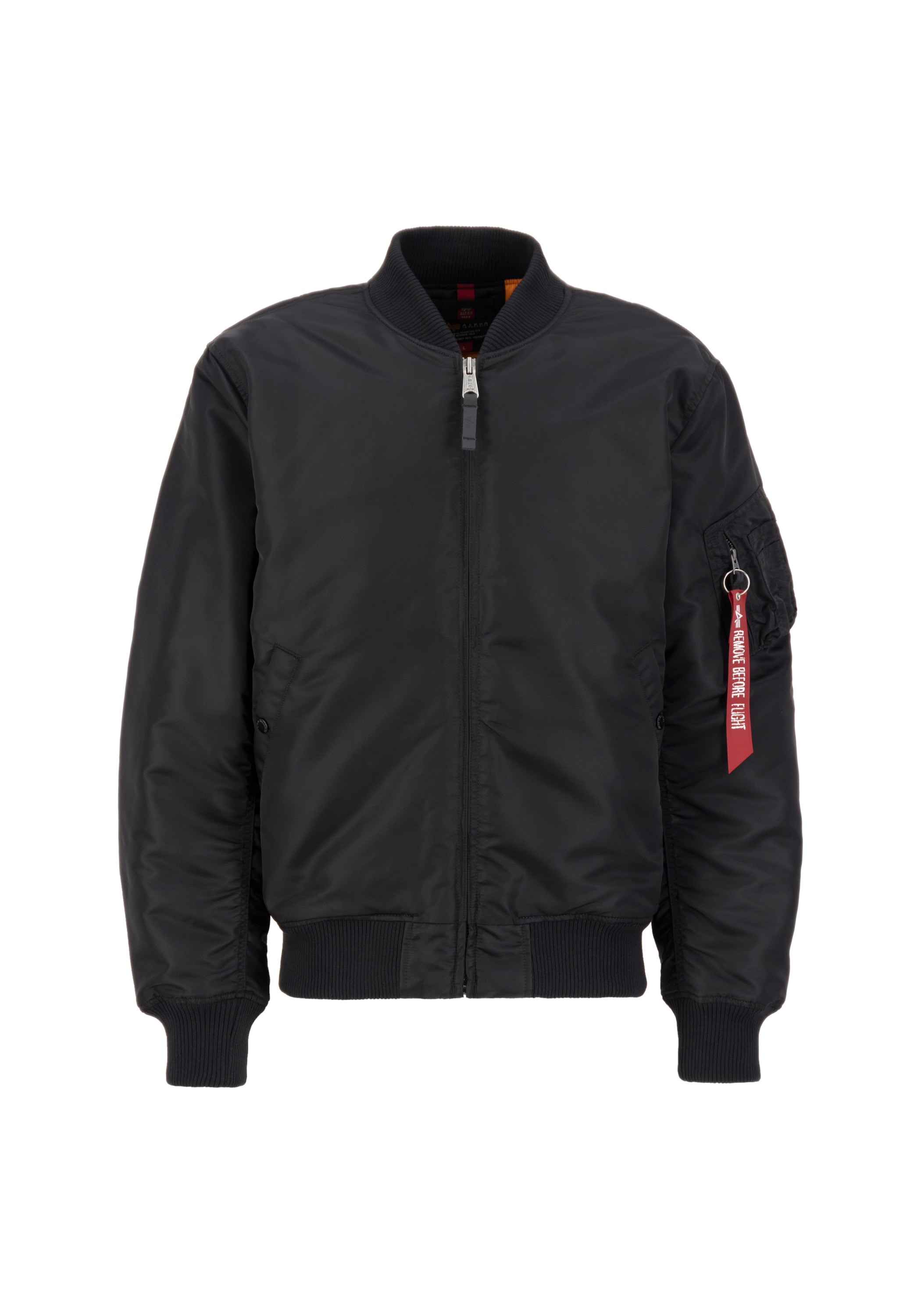 Alpha Industries , Bomberjacke »MA-1 Dragon Embroidery« , schwarz , XL , Flight Nylon Stoff
