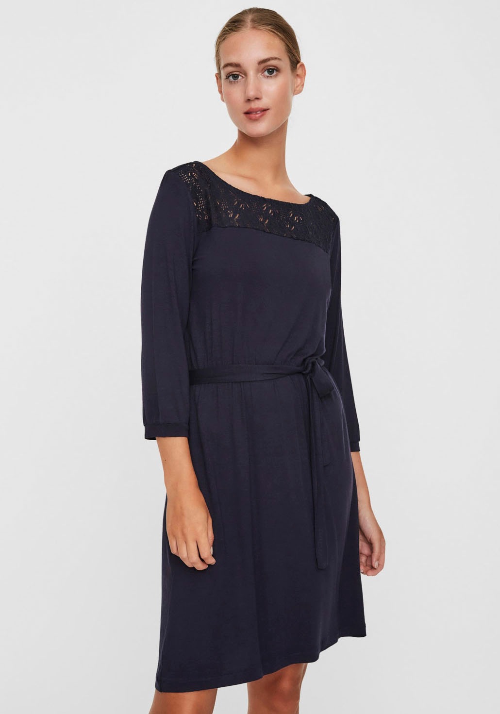 Image of Vero Moda Jerseykleid »VMJASMIN«, mit Spitze bei Ackermann Versand Schweiz