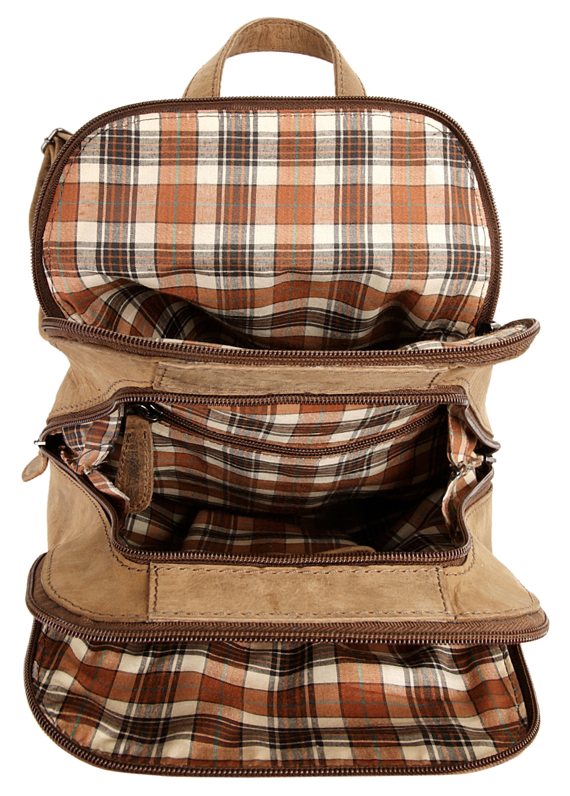 Bagan Cityrucksack, echt Leder