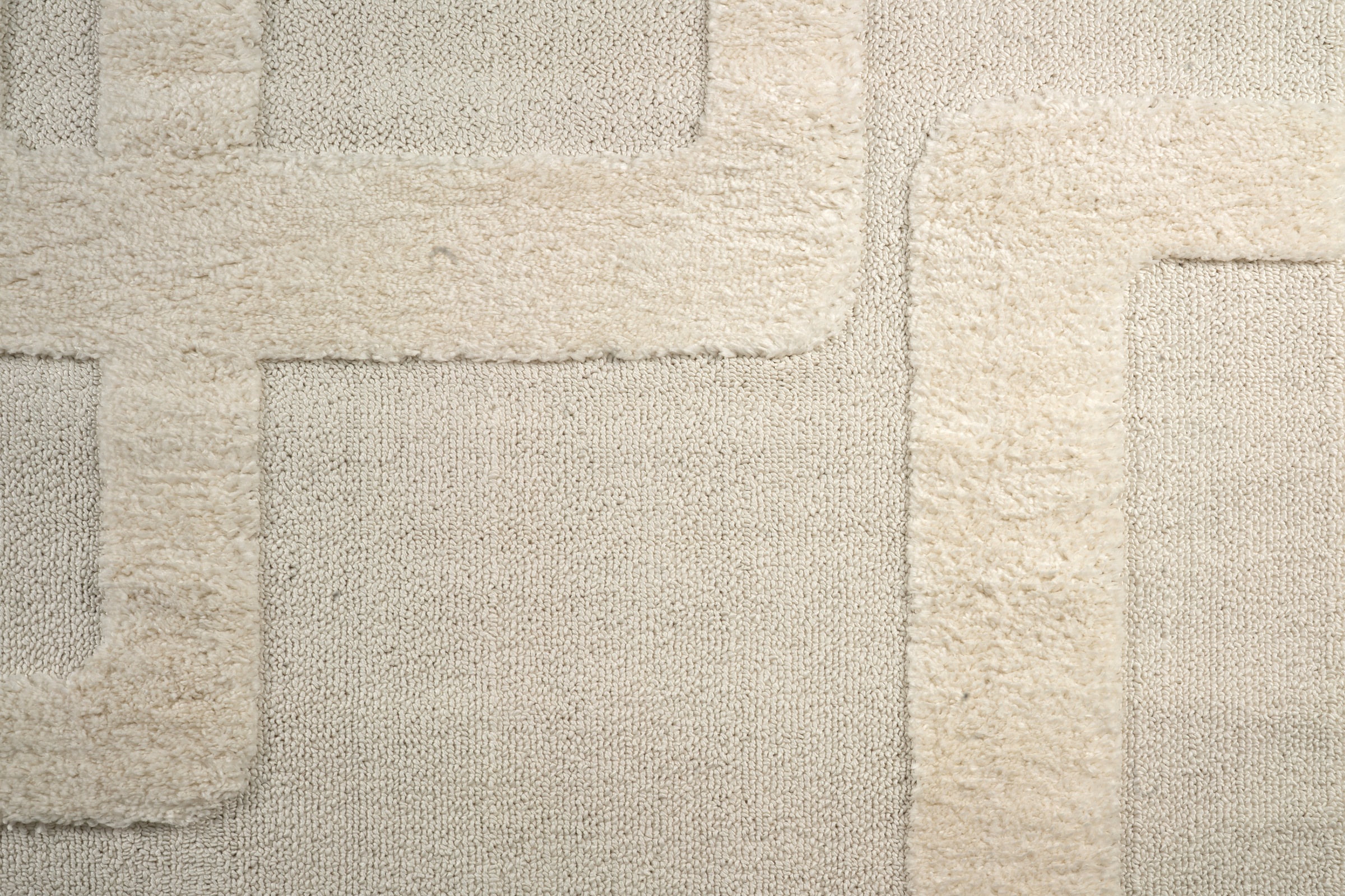 GOODproduct Teppich »Modea, geometrisches Muster« rechteckig 20 mm Höhe Ton-in-Ton, Hoch-Tief, weich, Wohnzimmer, Schlafzimmer