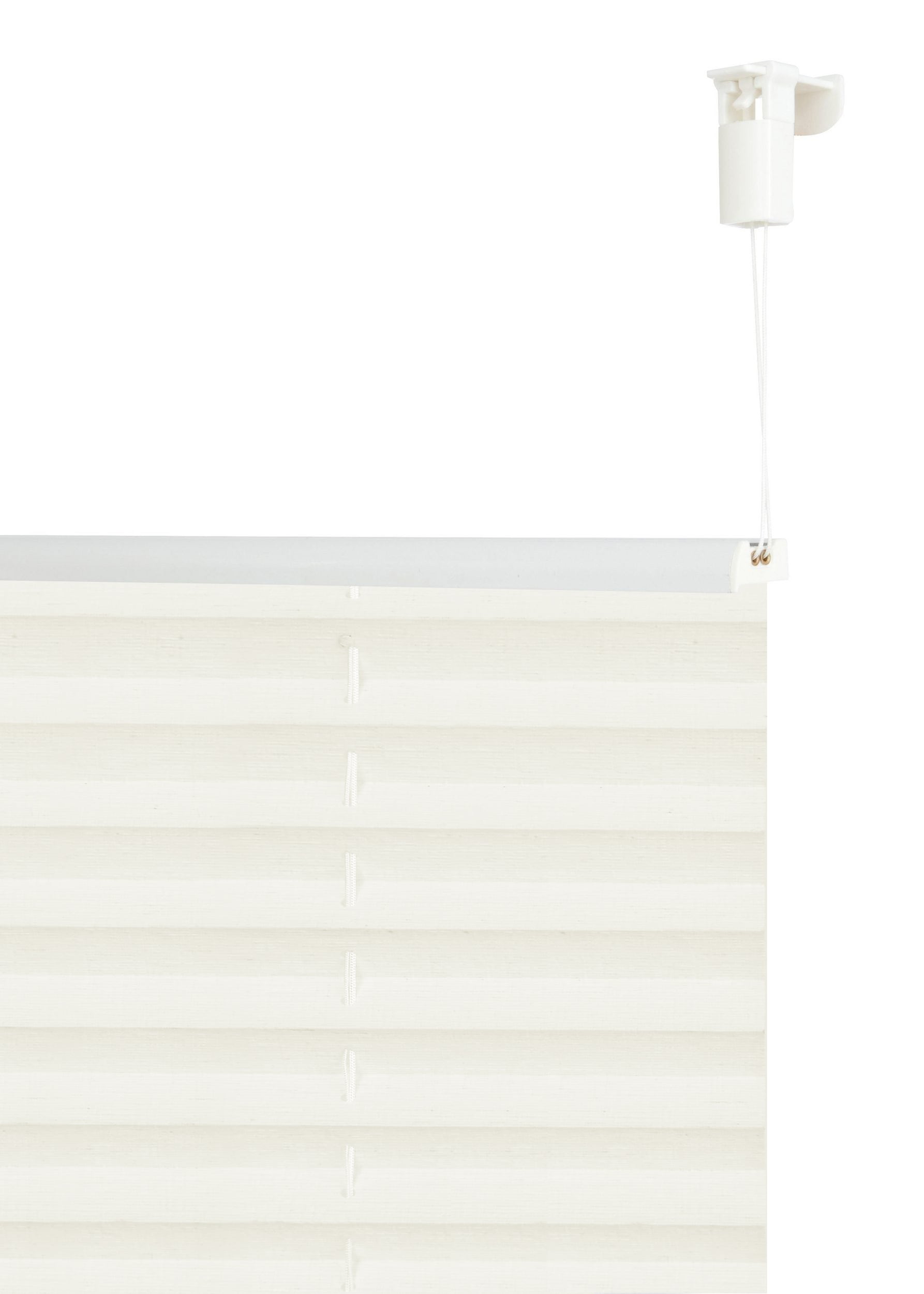 GOODproduct Plissé »NELLIA« protection contre la lumière Aucun perçage requis suspendu librement Klemmfix, texture fine, NOUVEAUTÉ pour fenêtres et portes, protection contre la lumière