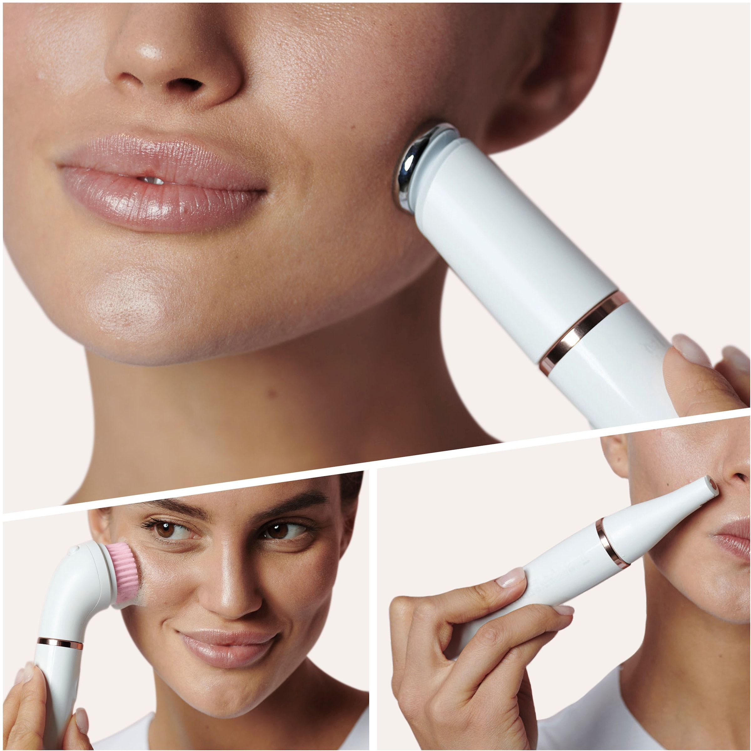 Braun Épilateur »FaceSpa Pro 912« 1 cuis Aufsätze mit 3 Extras