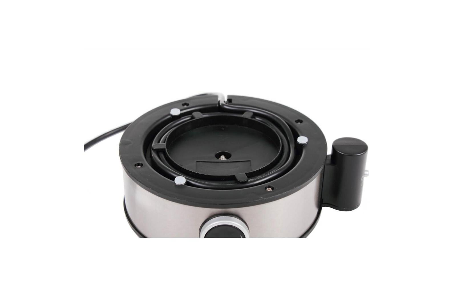Rommelsbacher Eierkocher »20.ER 400 7 Eier, Silberfarben, Schwarz«, 400 W, Lieferung mit passendem CH-Fixadapter