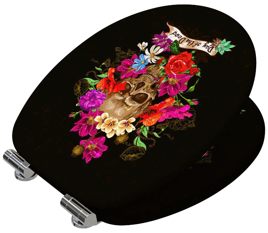 Sanilo WC-Sitz »Day of the Dead« mit Absenkautomatik