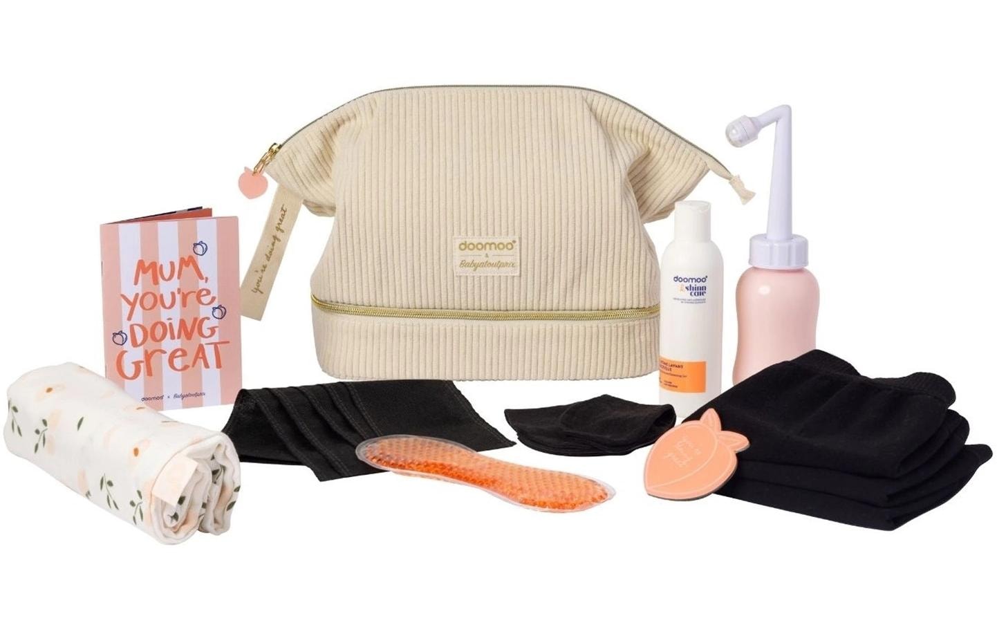   Pflege-Set »Doomoo Schwangerschaftsset Mommy Vanity Sand 1 Stück«