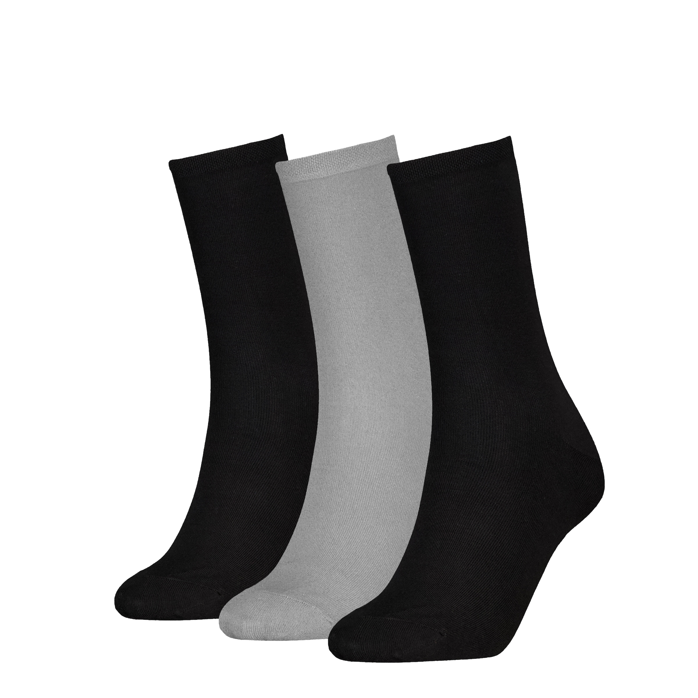 Calvin Klein Socken »CK WOMEN SOCK 3P GIFTBOX LUREX STRIPE« 3er Pack, 