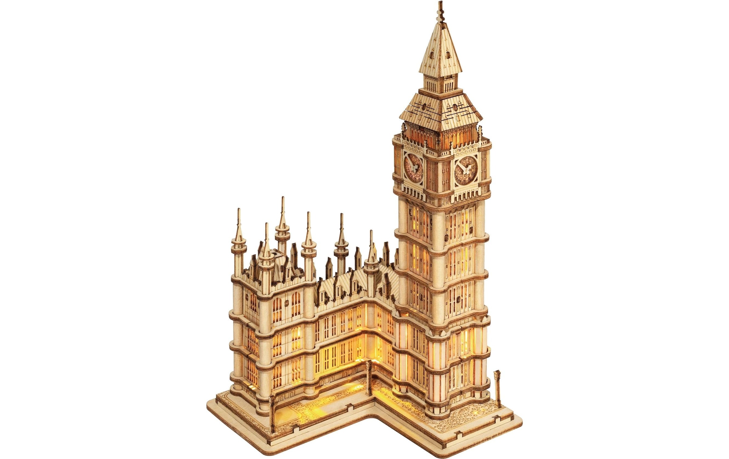   Modellbausatz »Rolife Big Ben 3D Holzbausatz beleuchtet 220 Teile« 220 Stk. tlg.