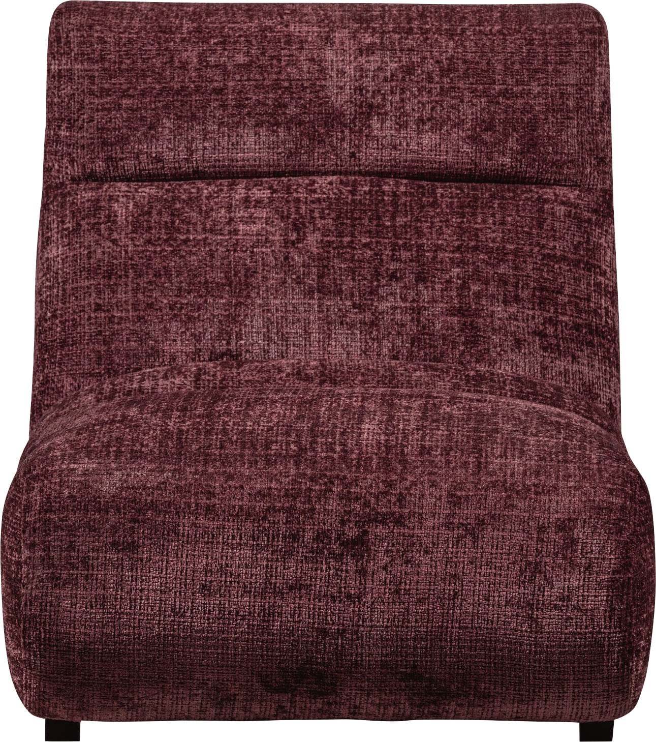 WOOOD Sessel »Observe Chenille-Bezug mit kugelförmiges Sitzdesign H82 x B75 x T96 cm« Tragkraft 150 kg, Maximale Verschleissfestigkeit, unregelmässiges muster