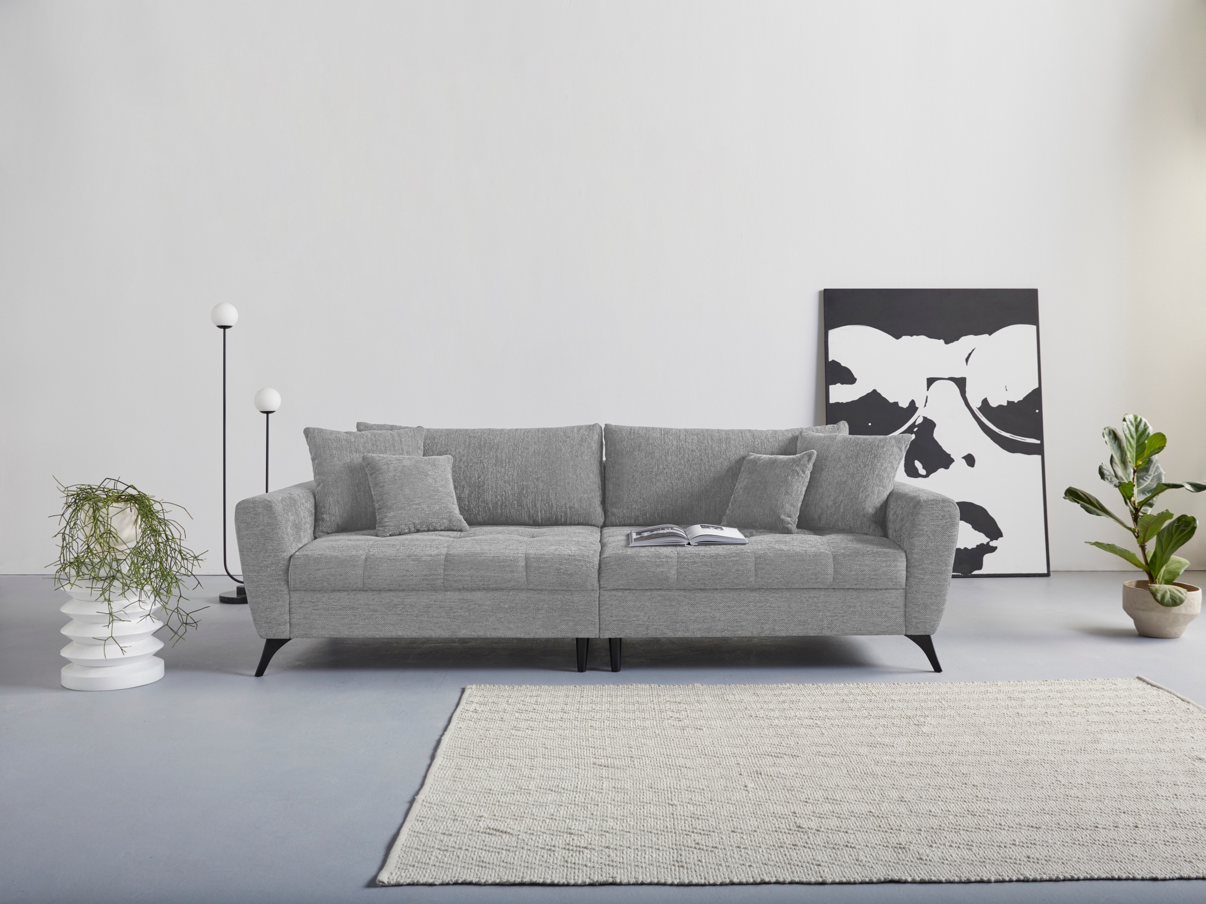 INOSIGN pro Big-Sofa clean-Bezug mit Belastbarkeit bis Sitzplatz, auf ♕ versandkostenfrei Aqua »Lörby«, 140kg auch