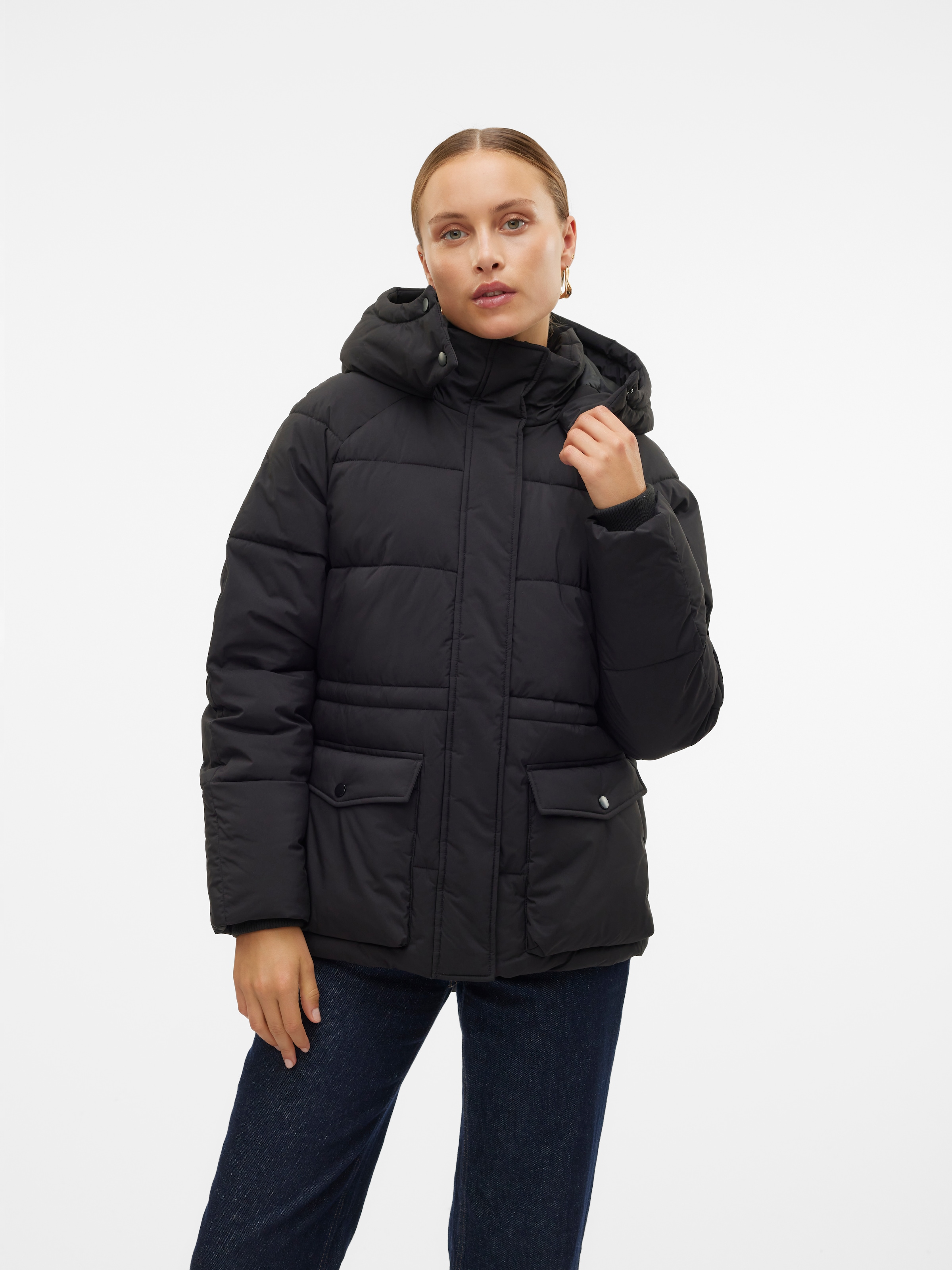 Steppjacke »VMDIANA JACKET NOOS«, mit Kapuze