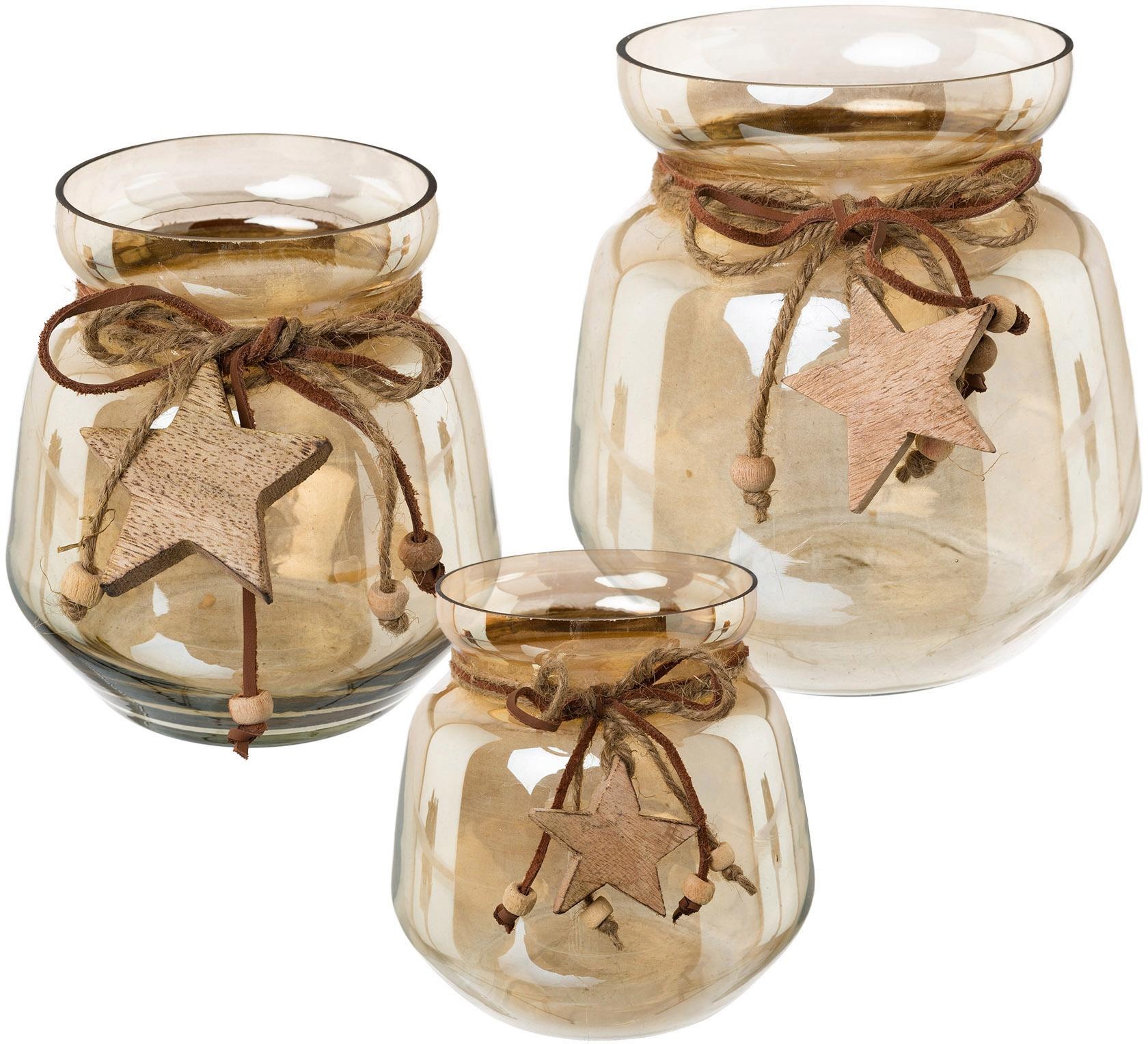 Image of Creativ deco Windlicht »Lüster«, (Set, 3 St.) bei Ackermann Versand Schweiz