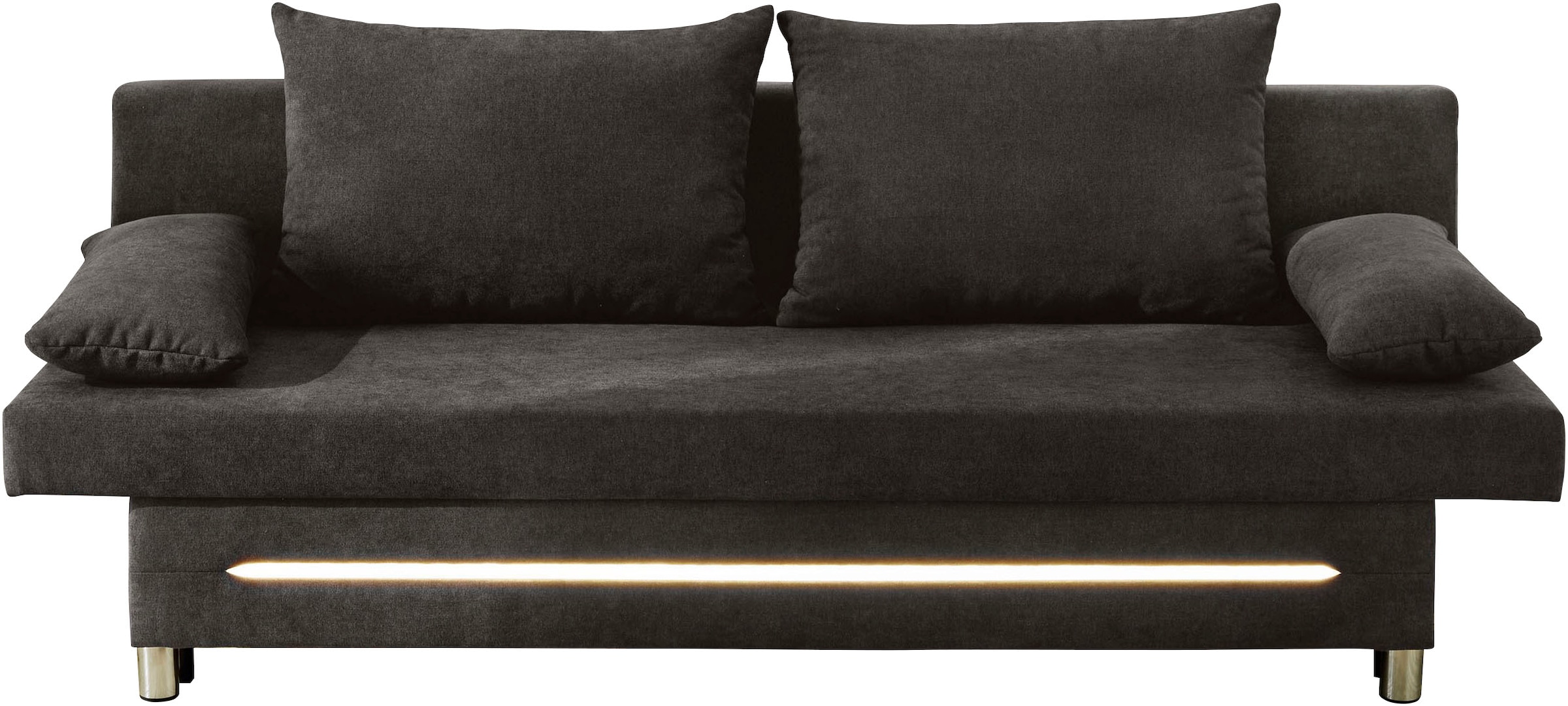 Jockenhöfer Gruppe Schlafsofa »Sunrise, B: 191 cm, Liegefl. 120x191 cm« mit Schlaffunktion, Bettkasten & Licht, Unser Dauertiefpreis