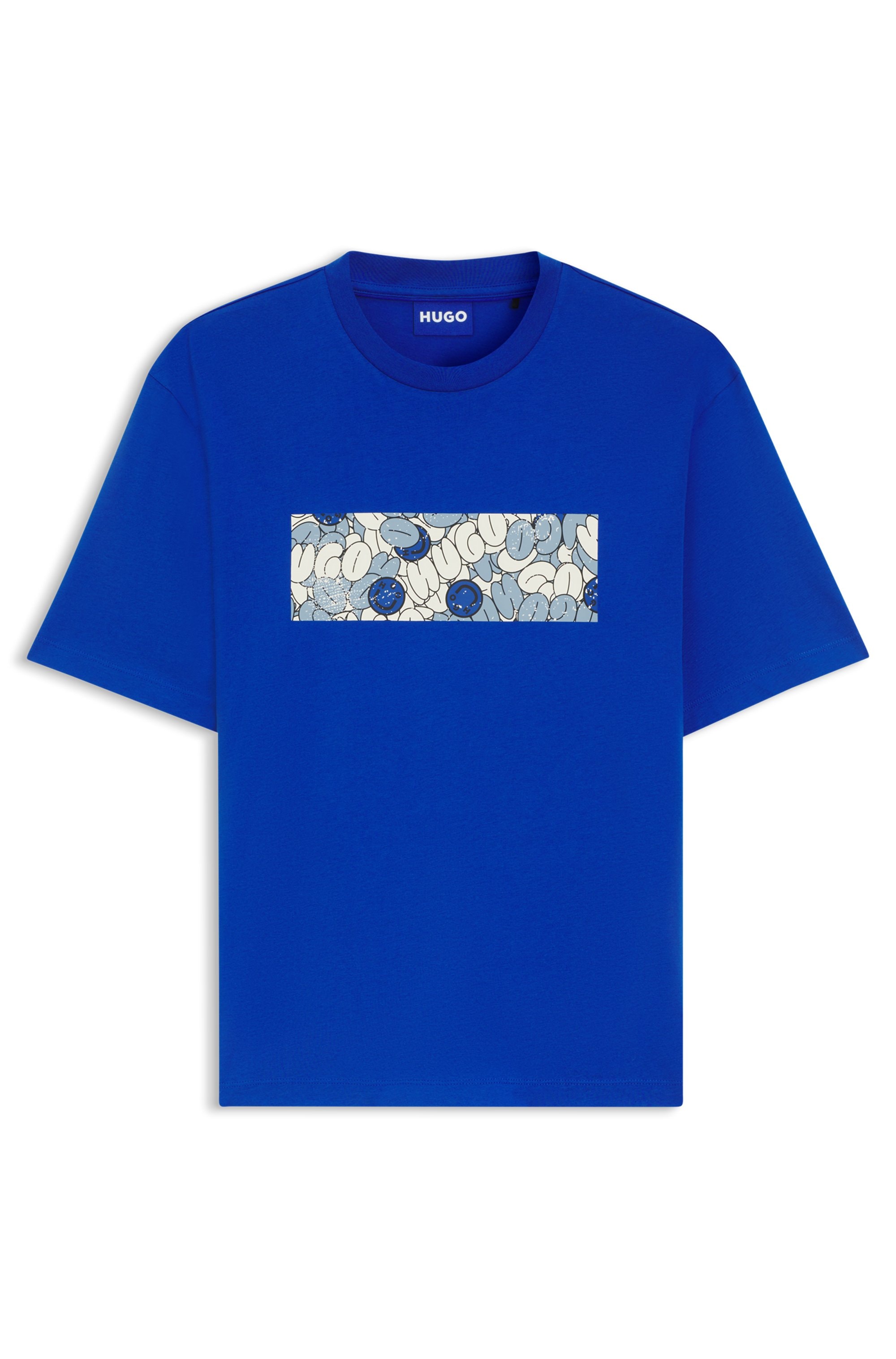 HUGO T-shirt »Nurix« avec impression cool