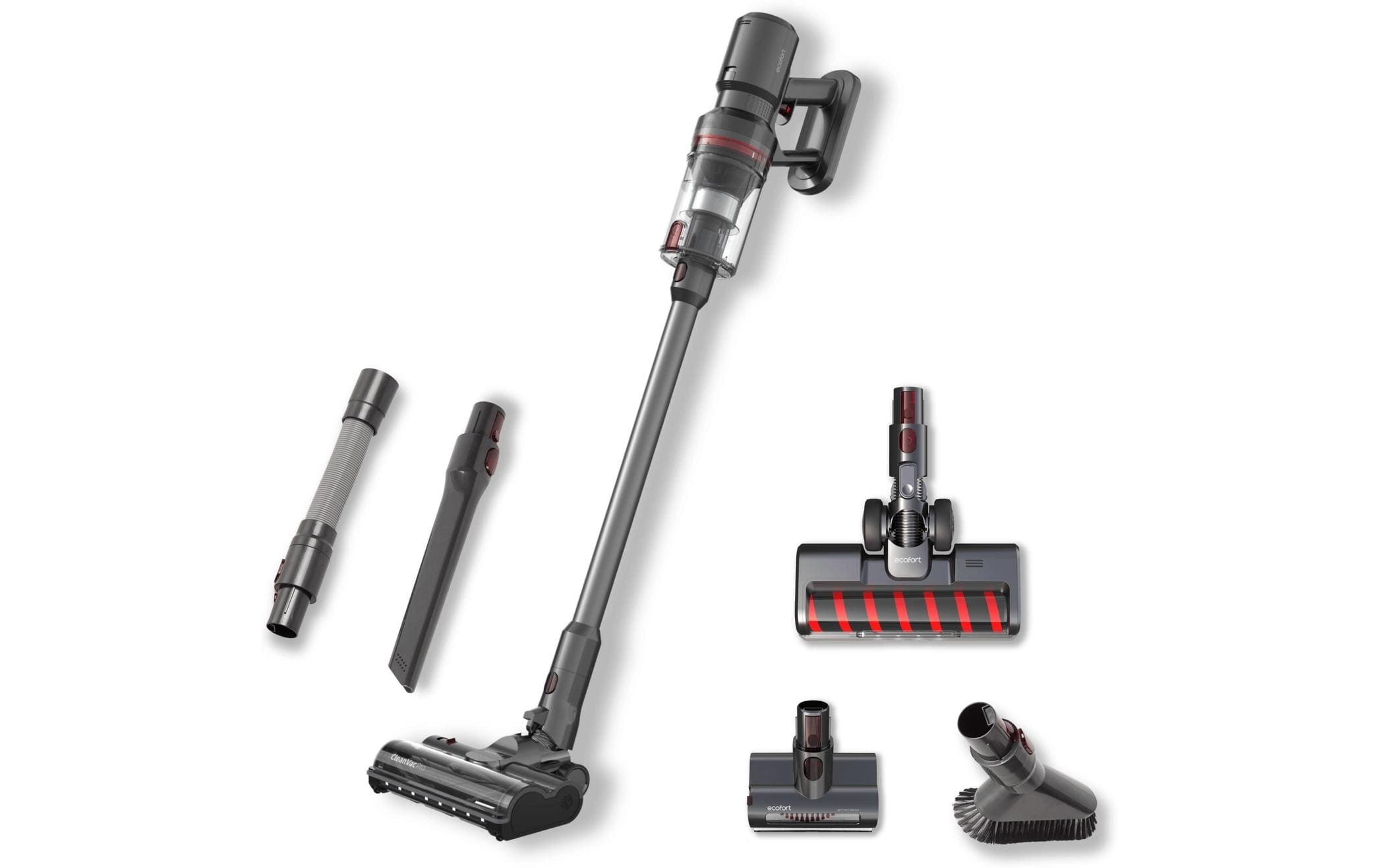 Image of Akku-Hand-und Stielstaubsauger "Ecofort ecoQ CleanVac Pro Complete"