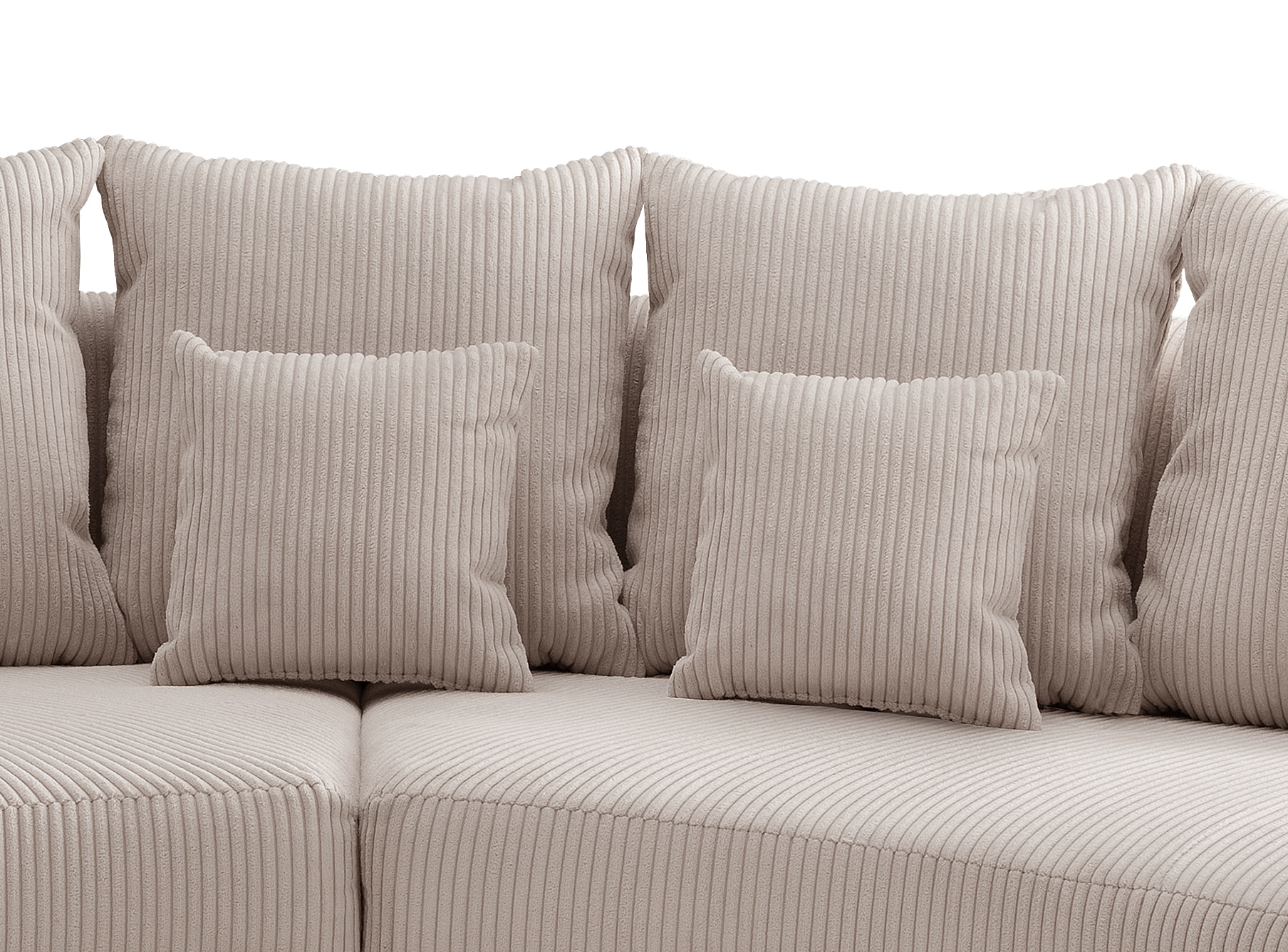 INOSIGN Ecksofa »Limoncello organische Formensprache, L-Form«, ergonomische Form