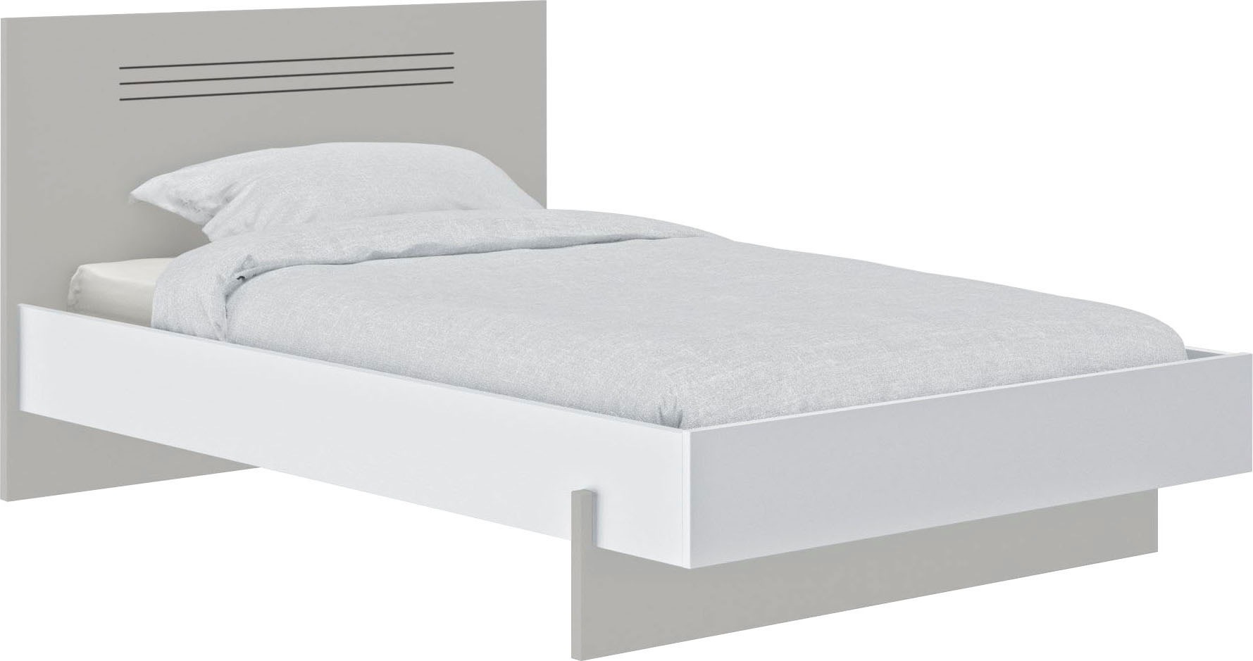 Image of Gami Jugendbett »UGO«, (5 St.), Einzelbett aus massivem Kiefernholz bei Ackermann Versand Schweiz