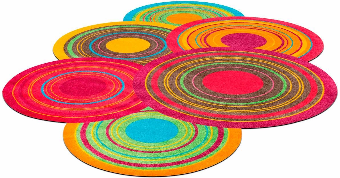 by Kleen-Tex Wohnzimmer waschbar, Teppich stufenförmig, kaufen rutschhemmend, Colours«, »Cosmic wash+dry