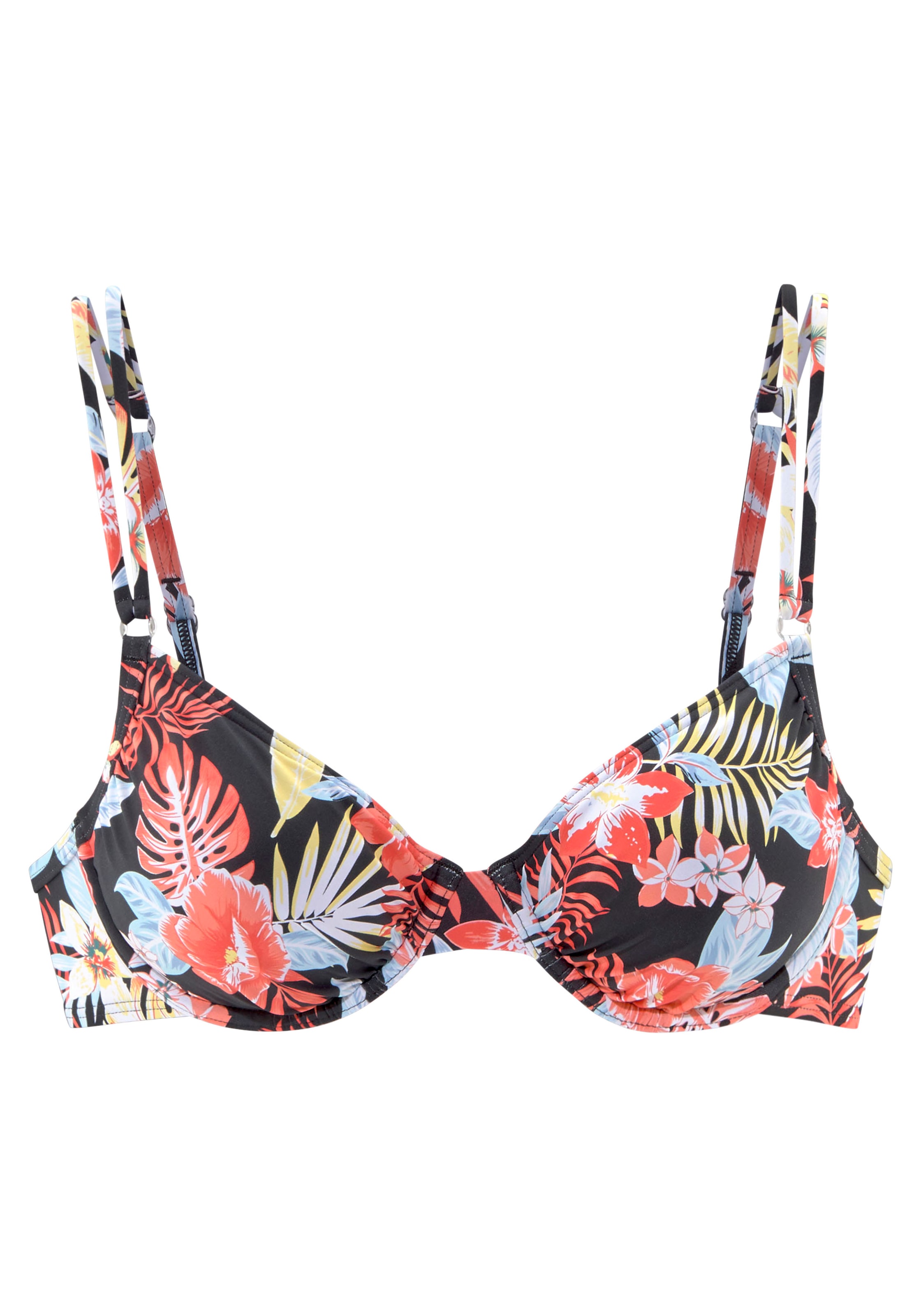 s.Oliver Haut de bikini à armatures »Marika« mit kleinen Zierringen