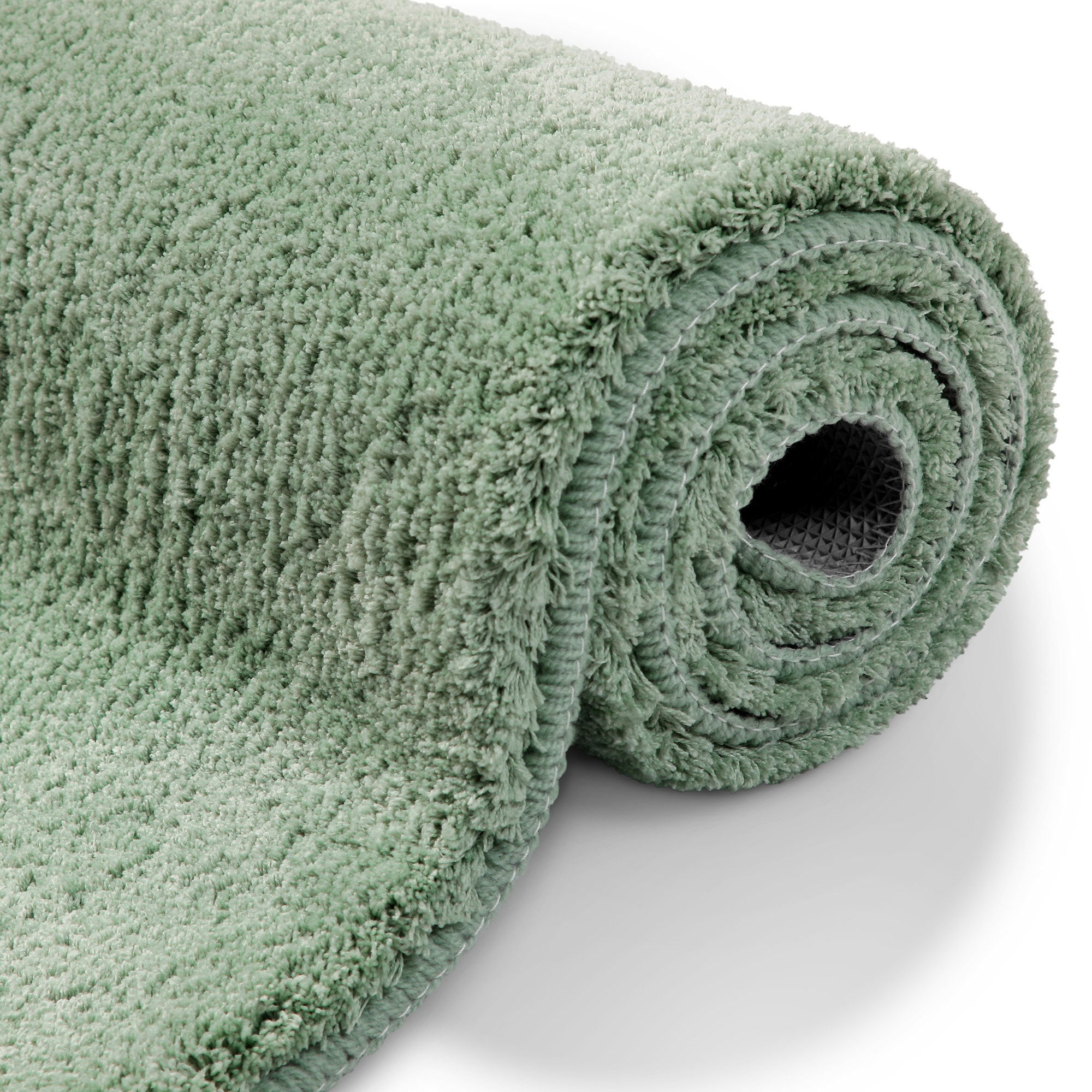 GOODproduct Tapis de bain »Neele« Höhe 20 mm Badteppich, getuftet, modern, Uni, antirutsch, flauschig, Hochflor