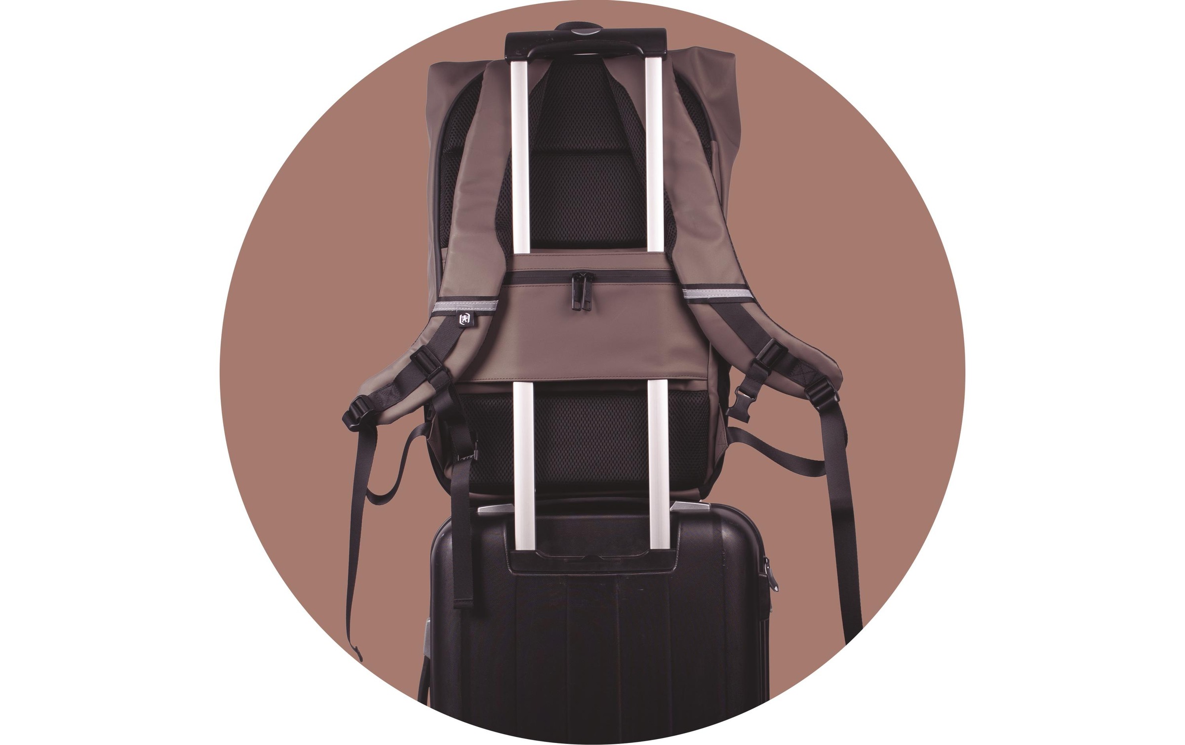 OXFORD Sac à dos pour ordinateur portable »Identity Roll Top 24 l«