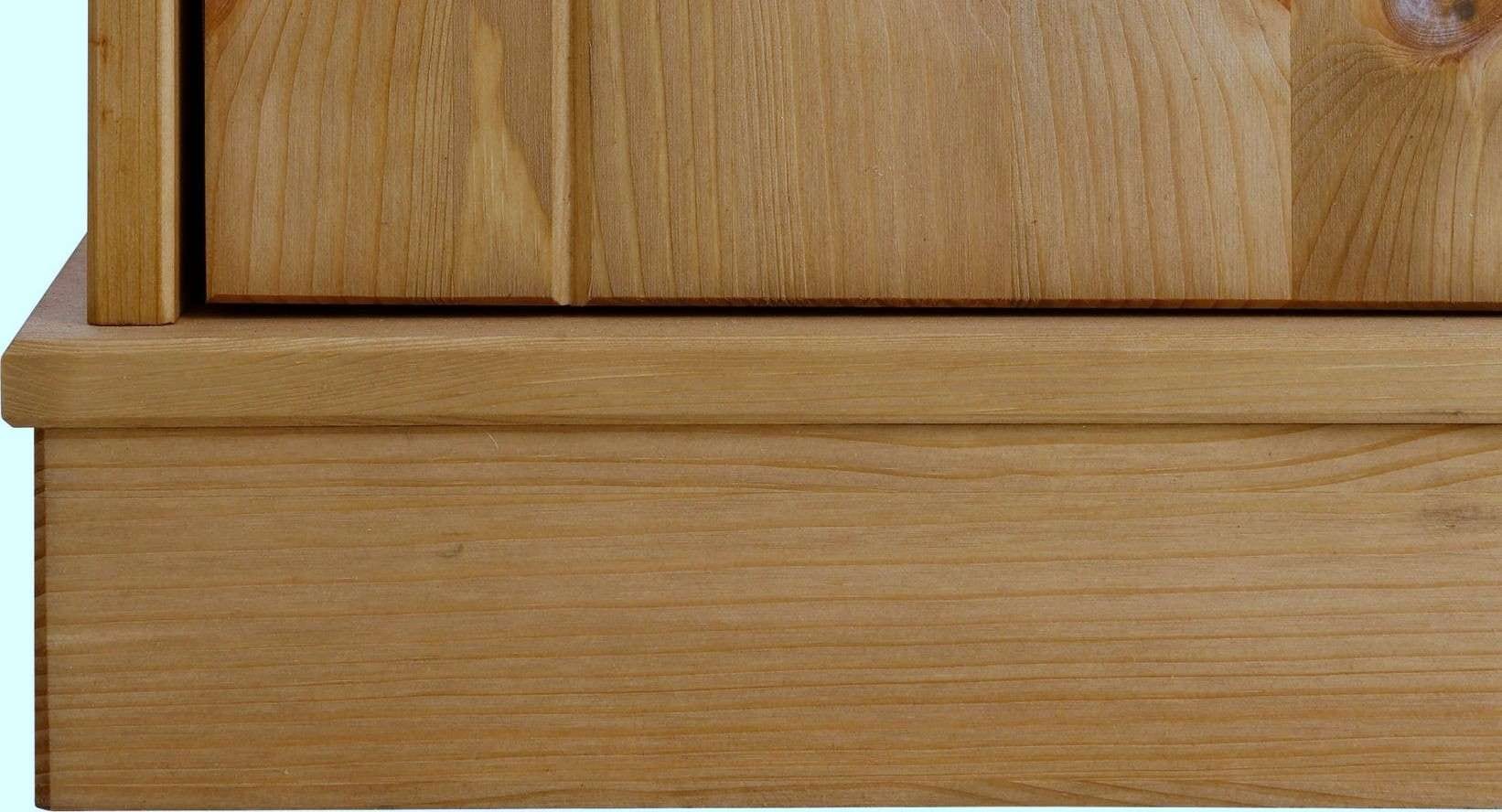 GOODproduct Hochschrank »Indra, Badschrank, Badmöbel, Badezimmerschrank« B/T/H: 46/32/186 cm,  aus massiver Kiefer, mit Schublade, FSC®-zertifiziert