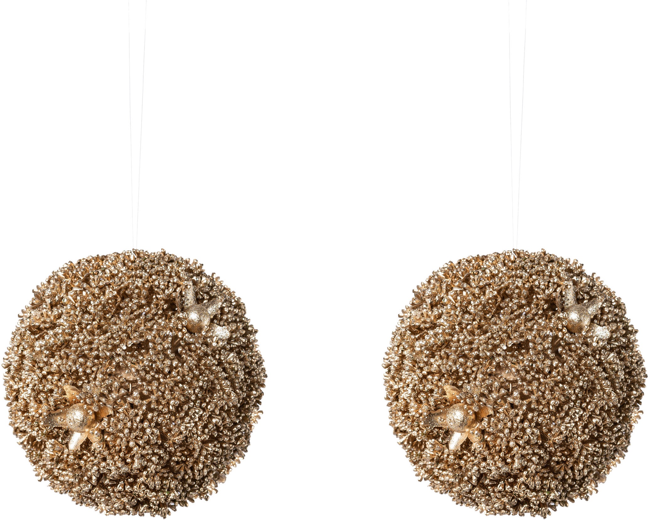 Image of Creativ green Kunstpflanze, (2 St., 2 Stück), mit Glitzer-Optik bei Ackermann Versand Schweiz