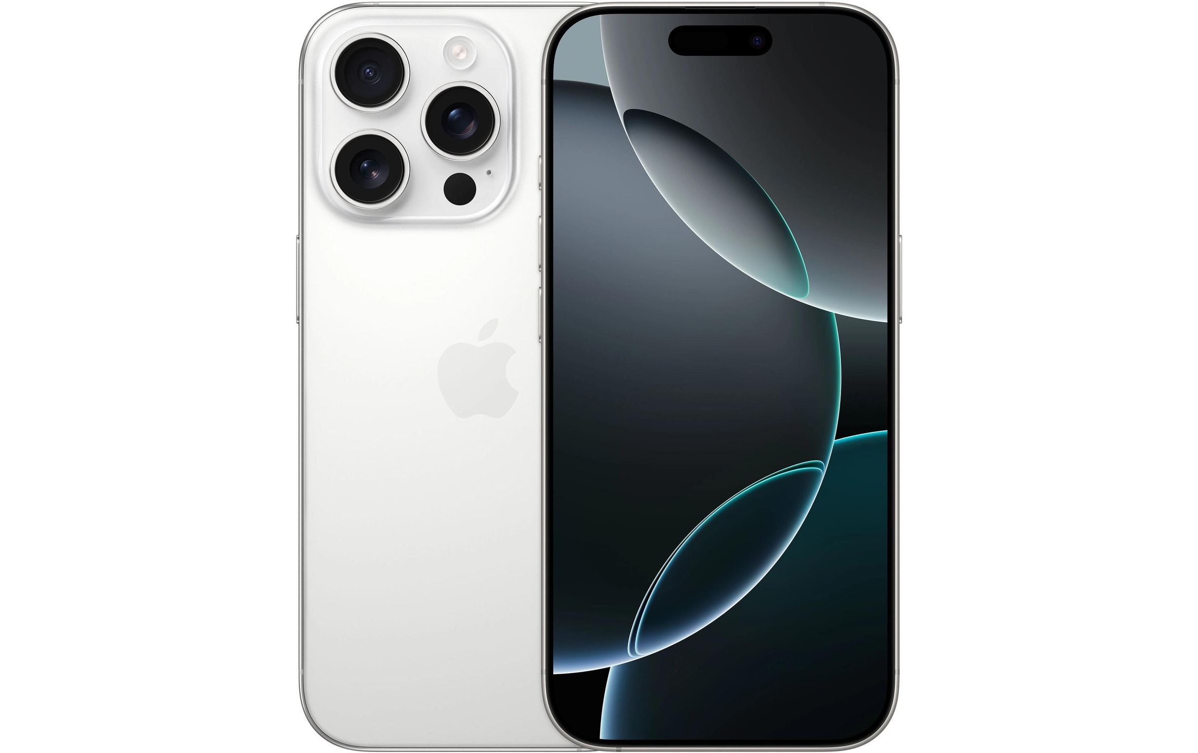 Image of Apple Smartphone "iPhone 16 Pro" Titan weiss MYNT3QL/A