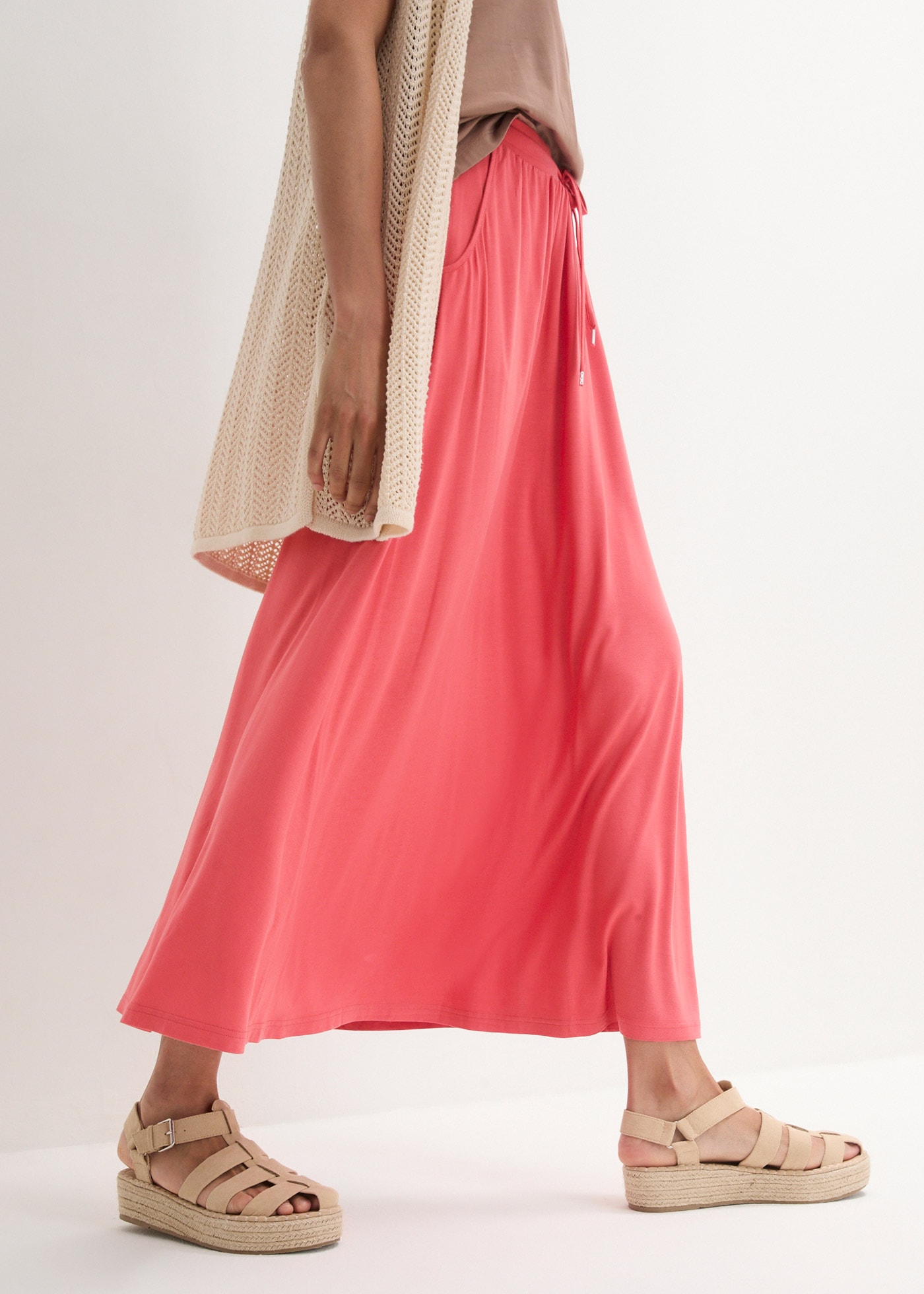 bonprix Jerseyrock »Jersey Rock aus Viskose-Mix« Jersey Rock aus Viskose-Mix