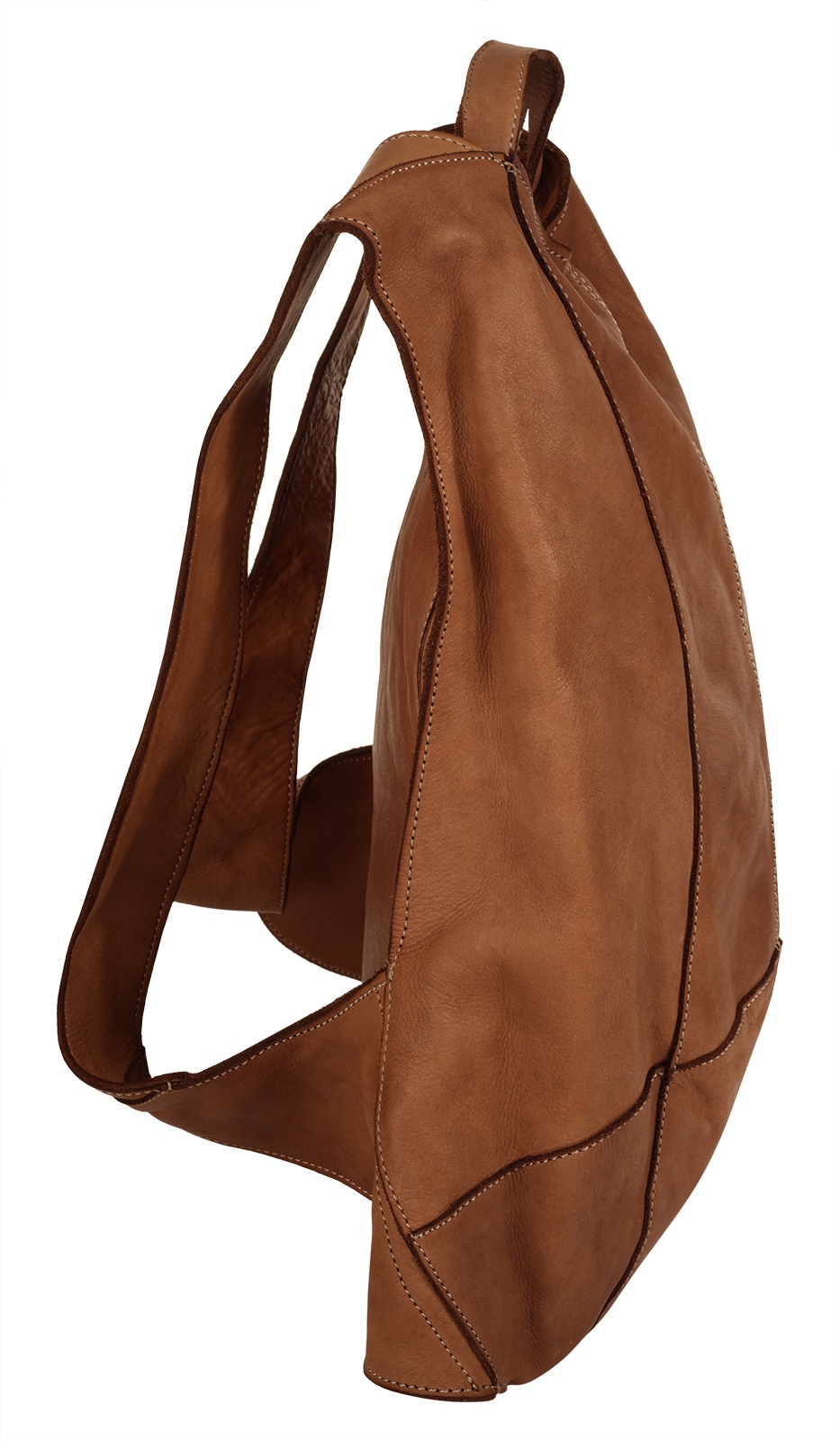 forty° Tagesrucksack, echt Leder, Made in Italy