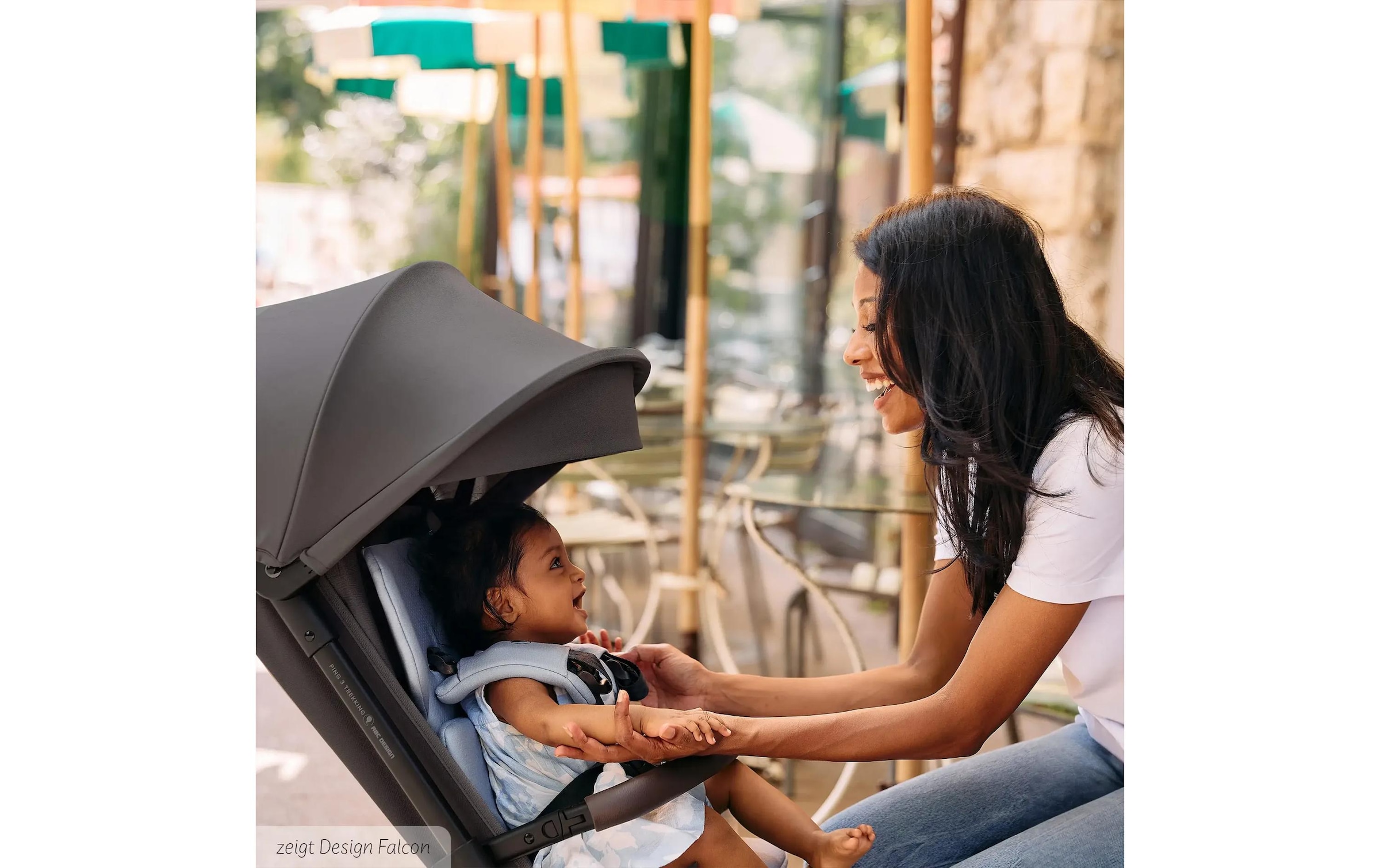 ABC Design Kinder-Buggy »Ping 3 Trekking Camel« 22 kg Leichter und wendiger Kinderwagen