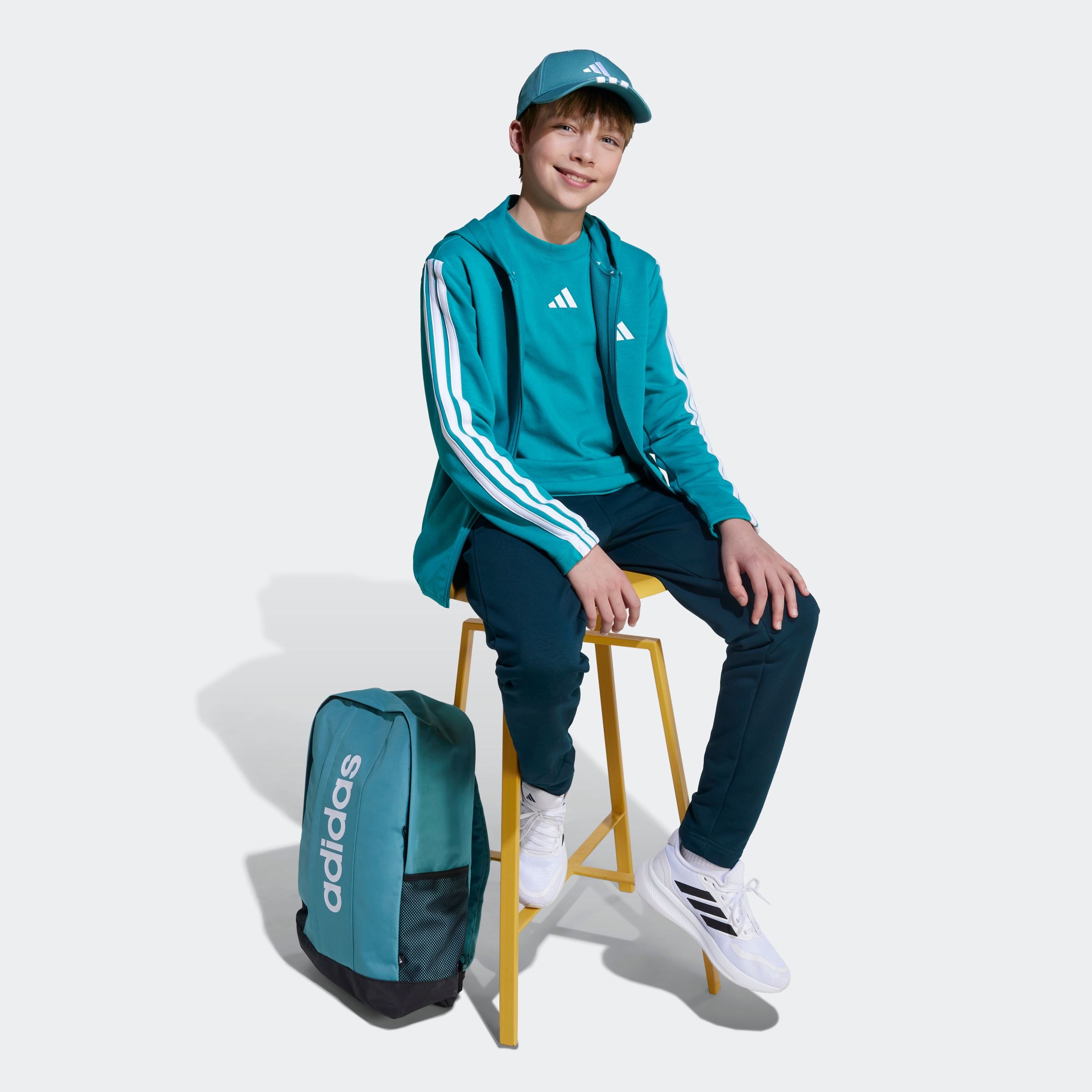 adidas Sportswear Trainingsanzug »J 3S FT TS 220«, (2 tlg.)