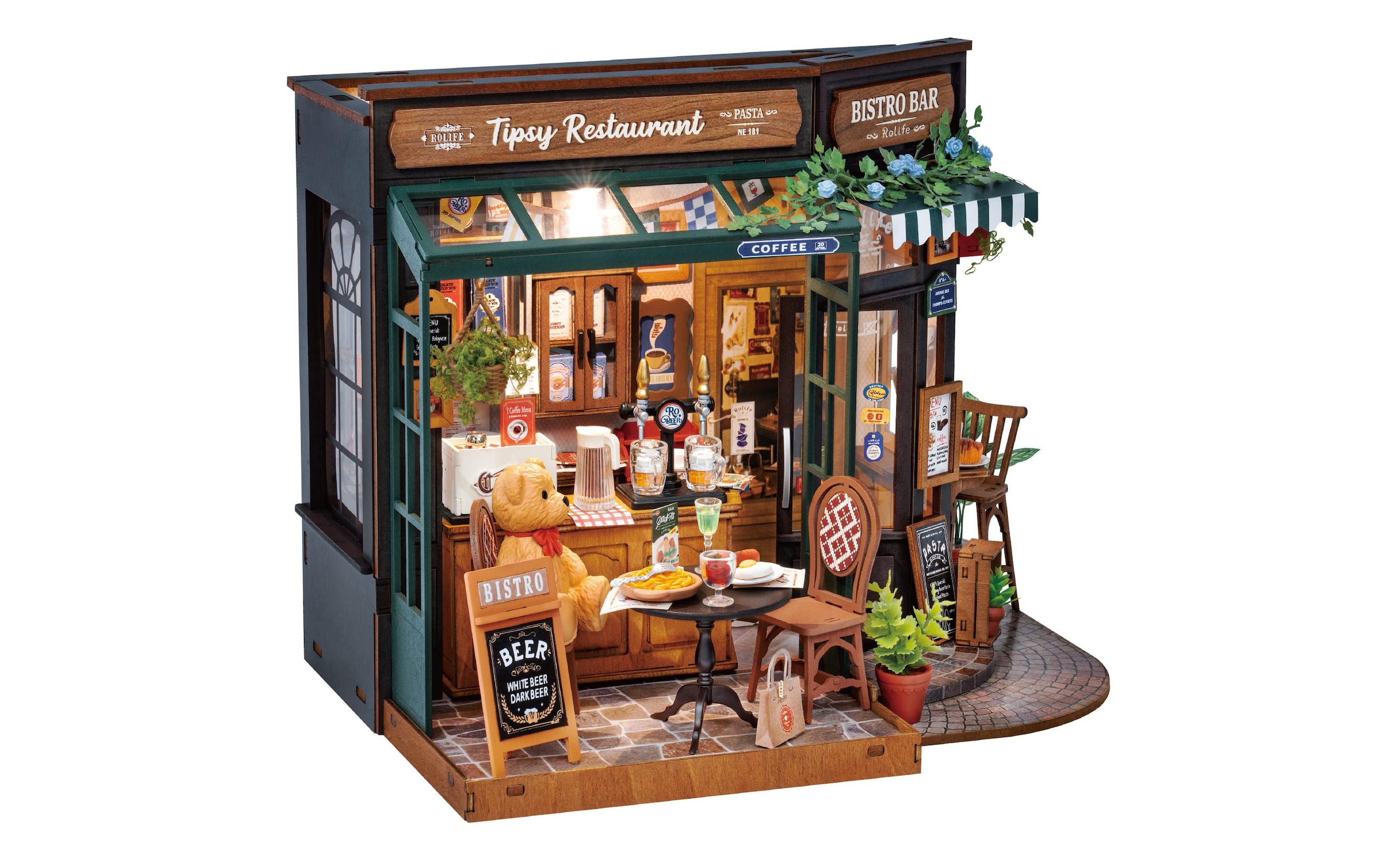   Modellbausatz »RoboTime Tipsy Restaurant 297-teilig«