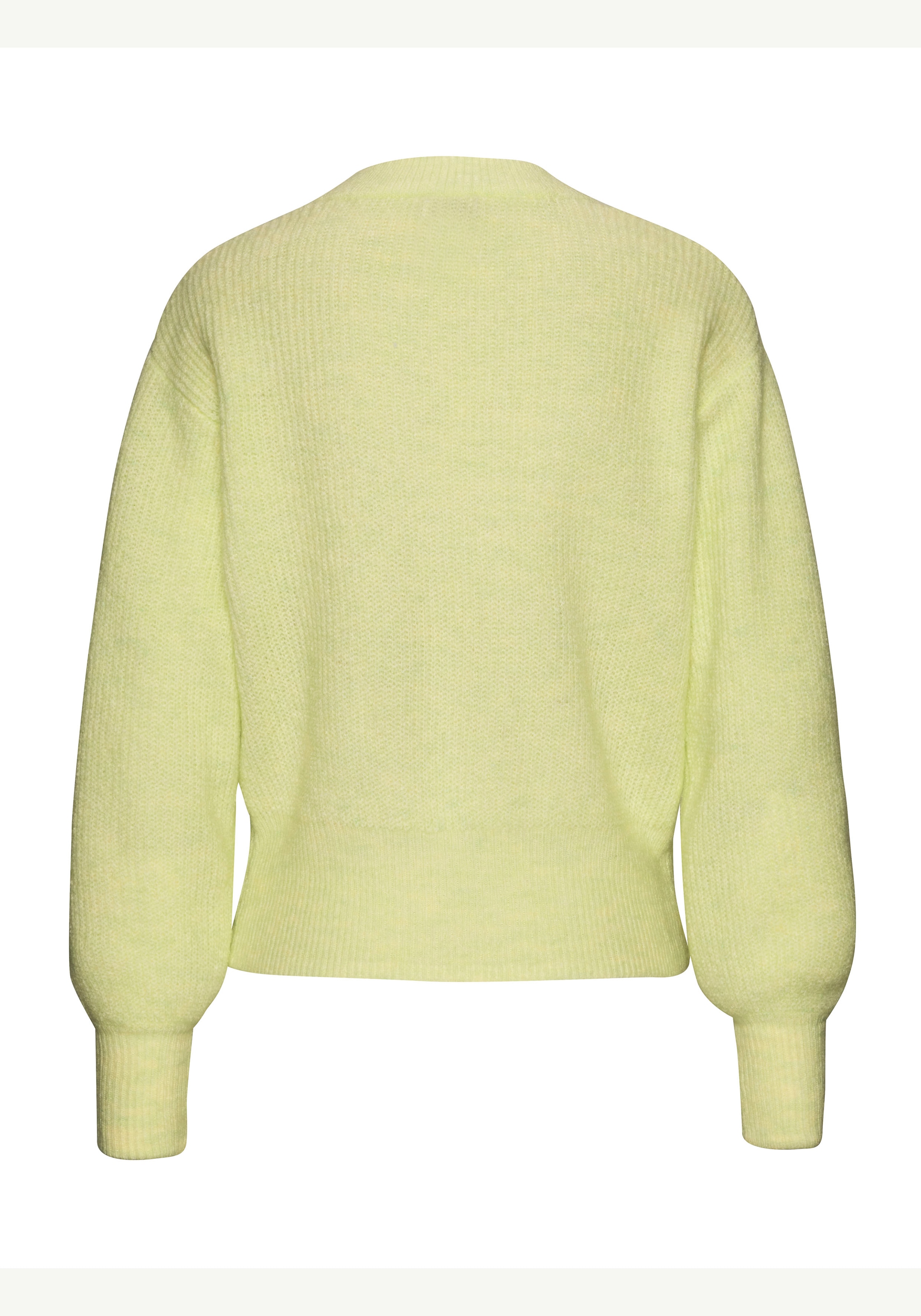 LASCANA Strickpullover, in Melange-Optik, lockerer Damenpullover