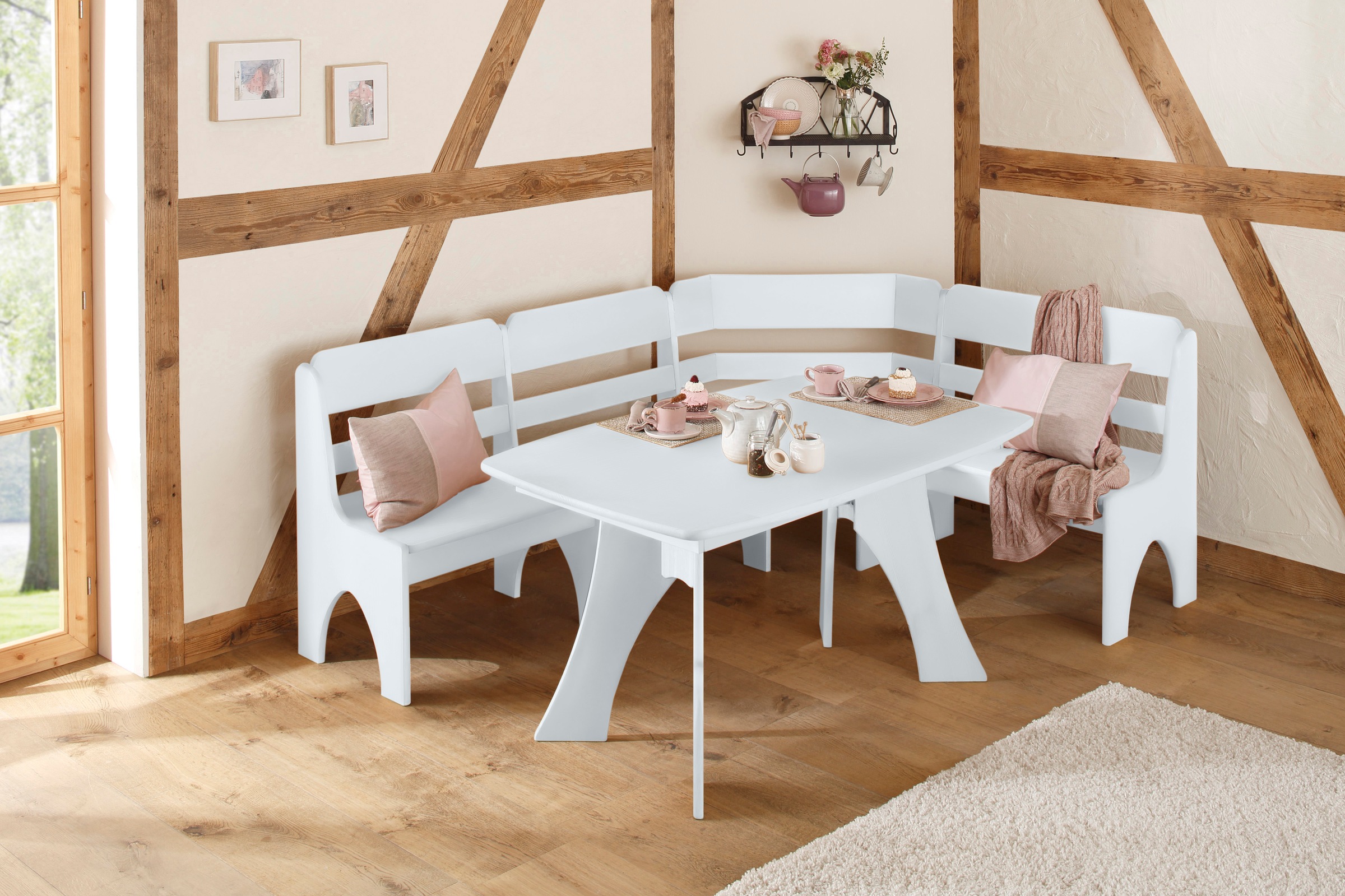 Image of Home affaire Sitzgruppe »Torben«, (2 tlg.), im Landhausstil bei Ackermann Versand Schweiz