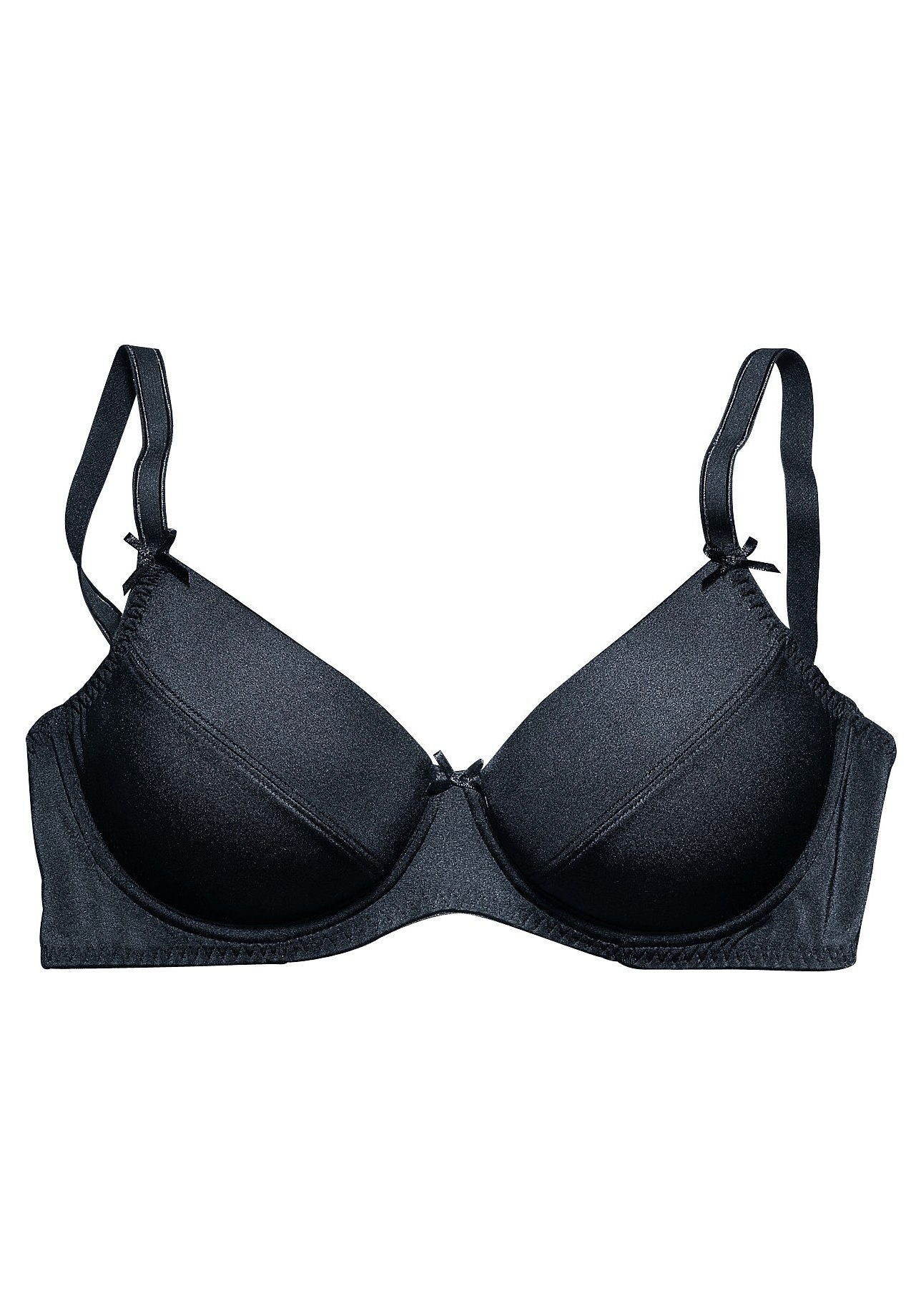 Bügel, Kissen, mit Push-up-BH, versandkostenfrei bestellen ♕ Dessous Basic Nuance Push-up herausnehmbaren mit