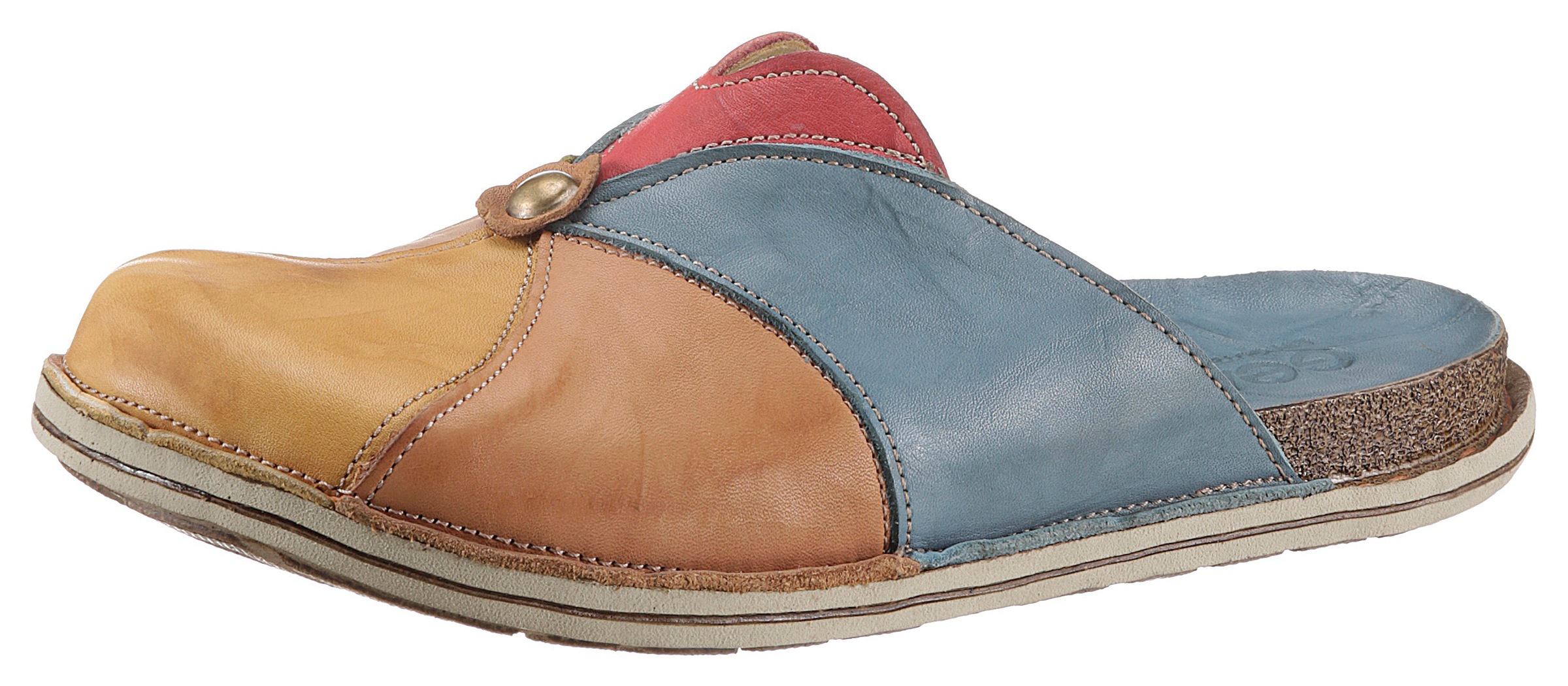 Image of Gemini Clog, in farbenfroher Patchwork-Optik bei Ackermann Versand Schweiz