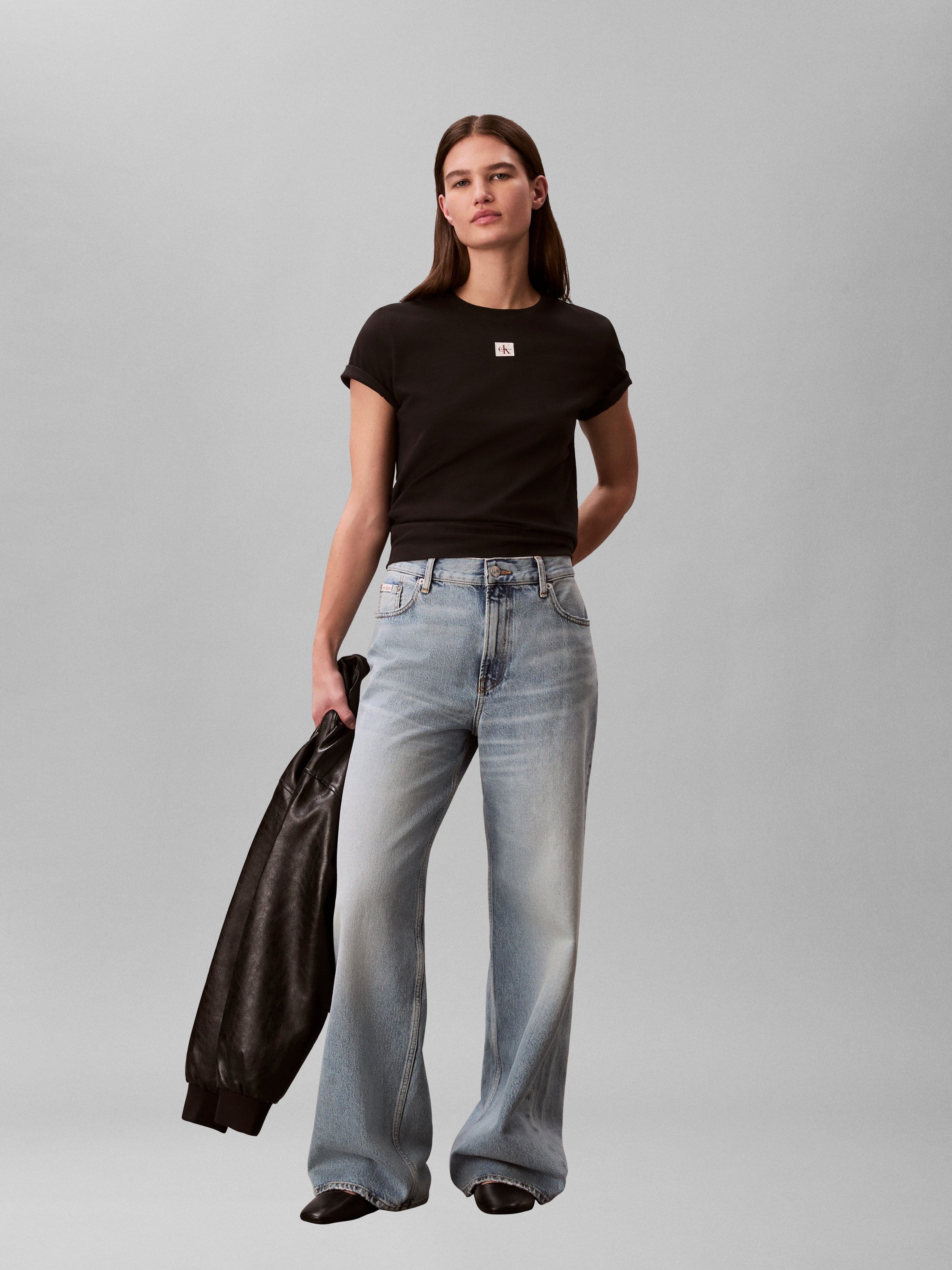 Calvin Klein Jeans T-shirt Coupe régulière avec col rond