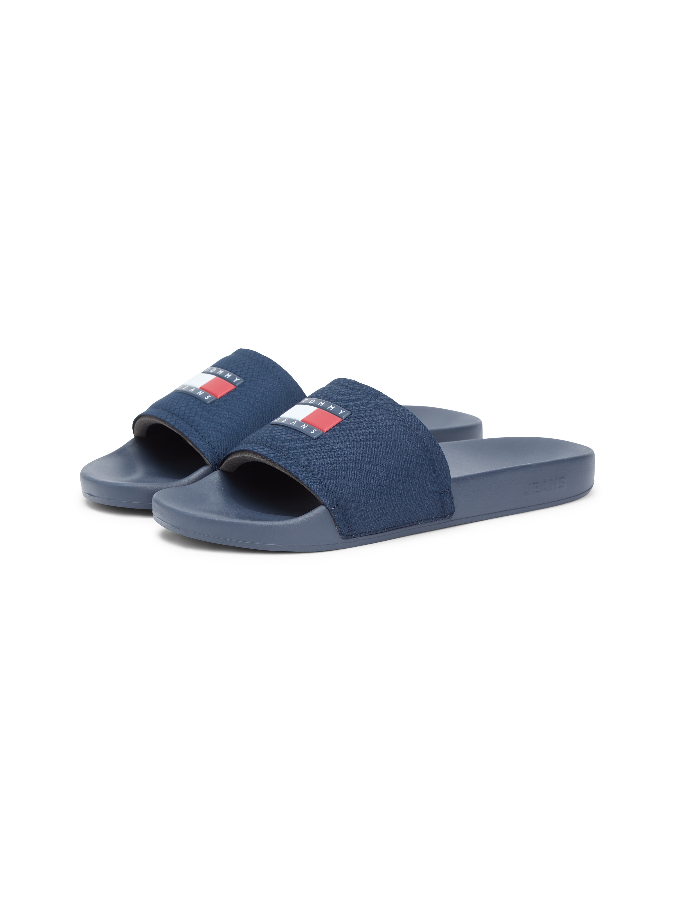 Image of Tommy Jeans Pantolette "TJM POOL SLIDE", Sommerschuh, Badeschuh, Hausschuh mit Logoschriftzug