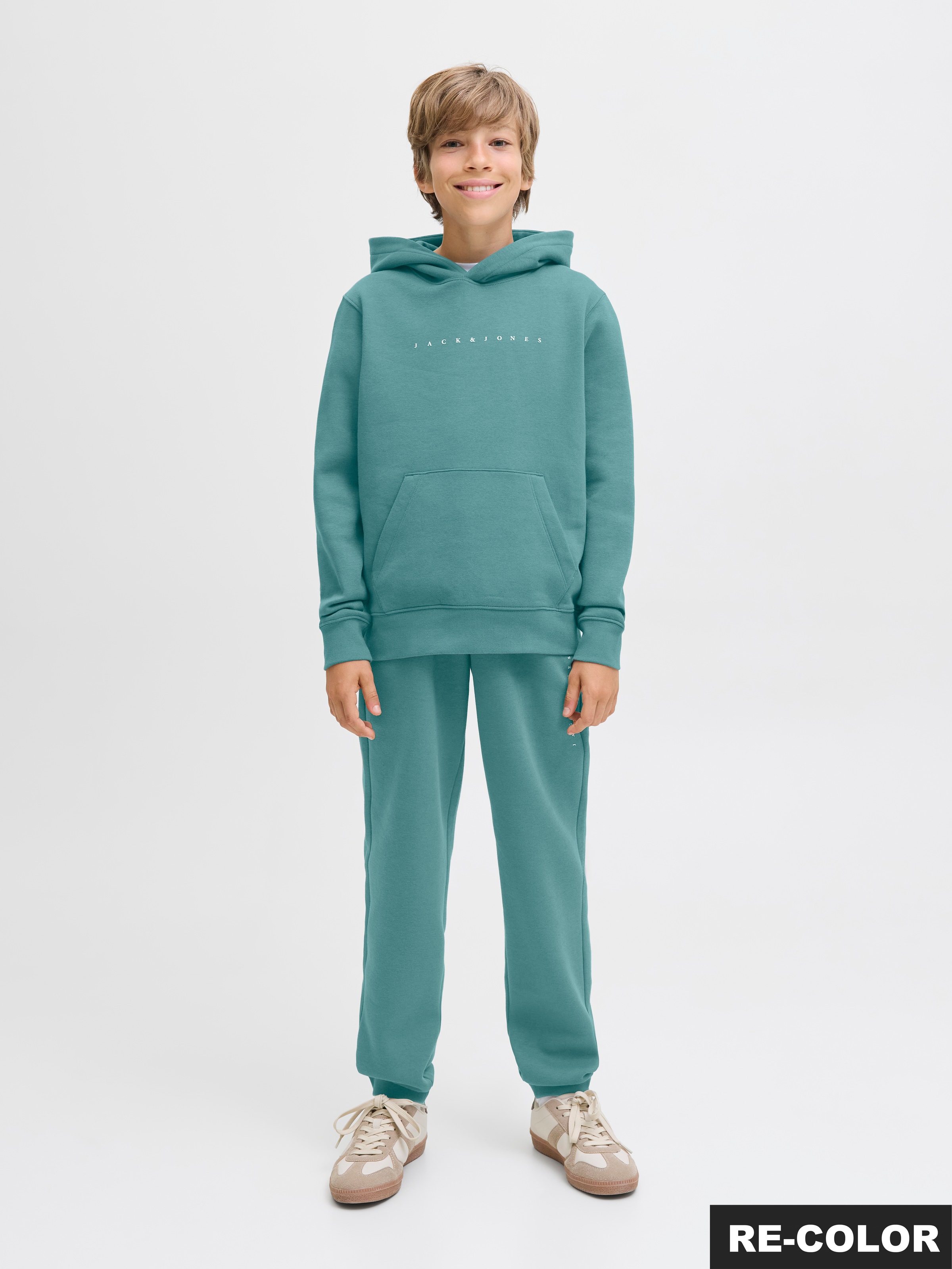 Jack & Jones Junior Sweat à capuche »JJESTAR JJ SWEAT HOOD NOOS JNR«, Baumwollmischung, relaxed fit
