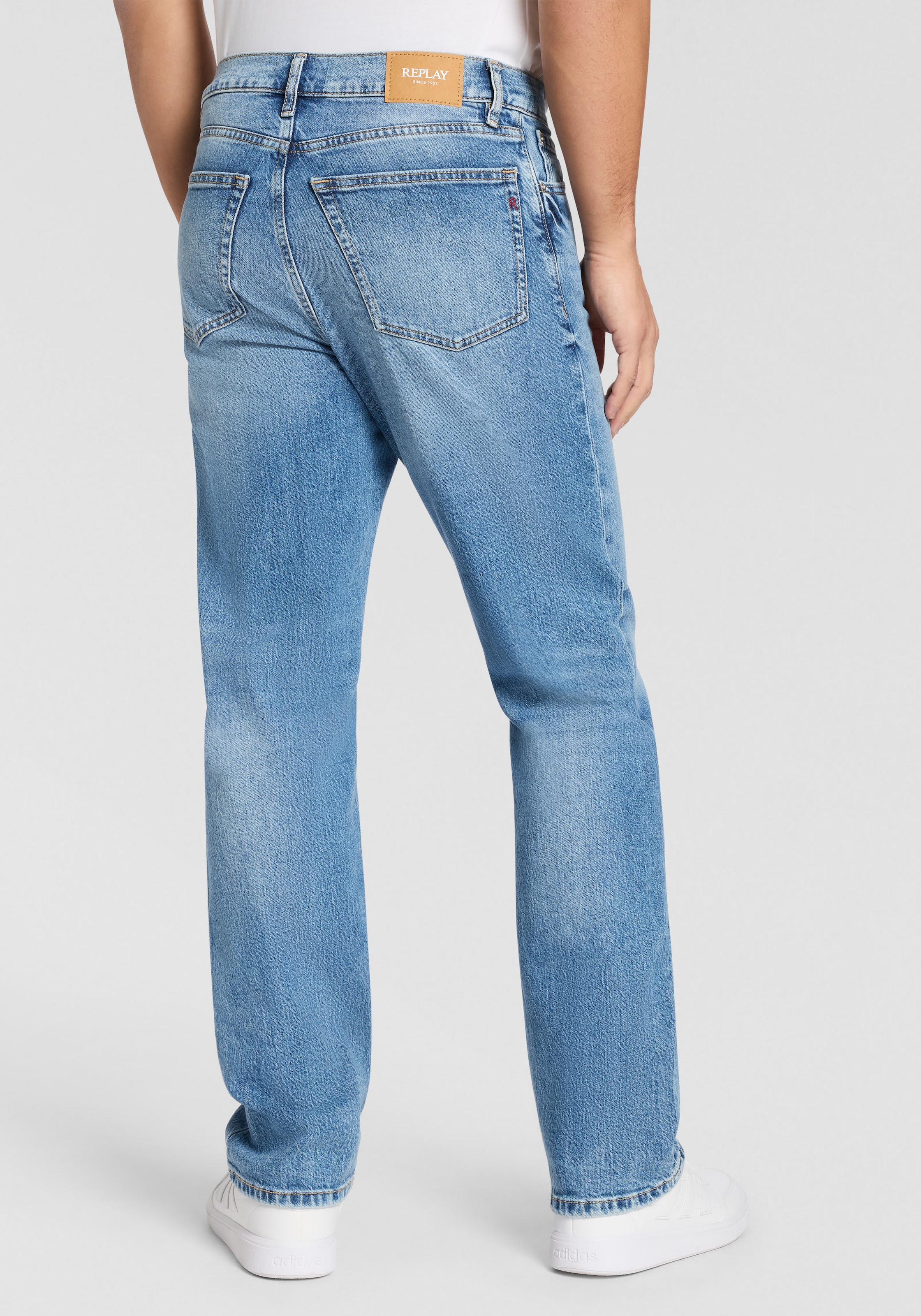 Replay Boyfriend-Jeans »Jaylie« mit geradem Bein