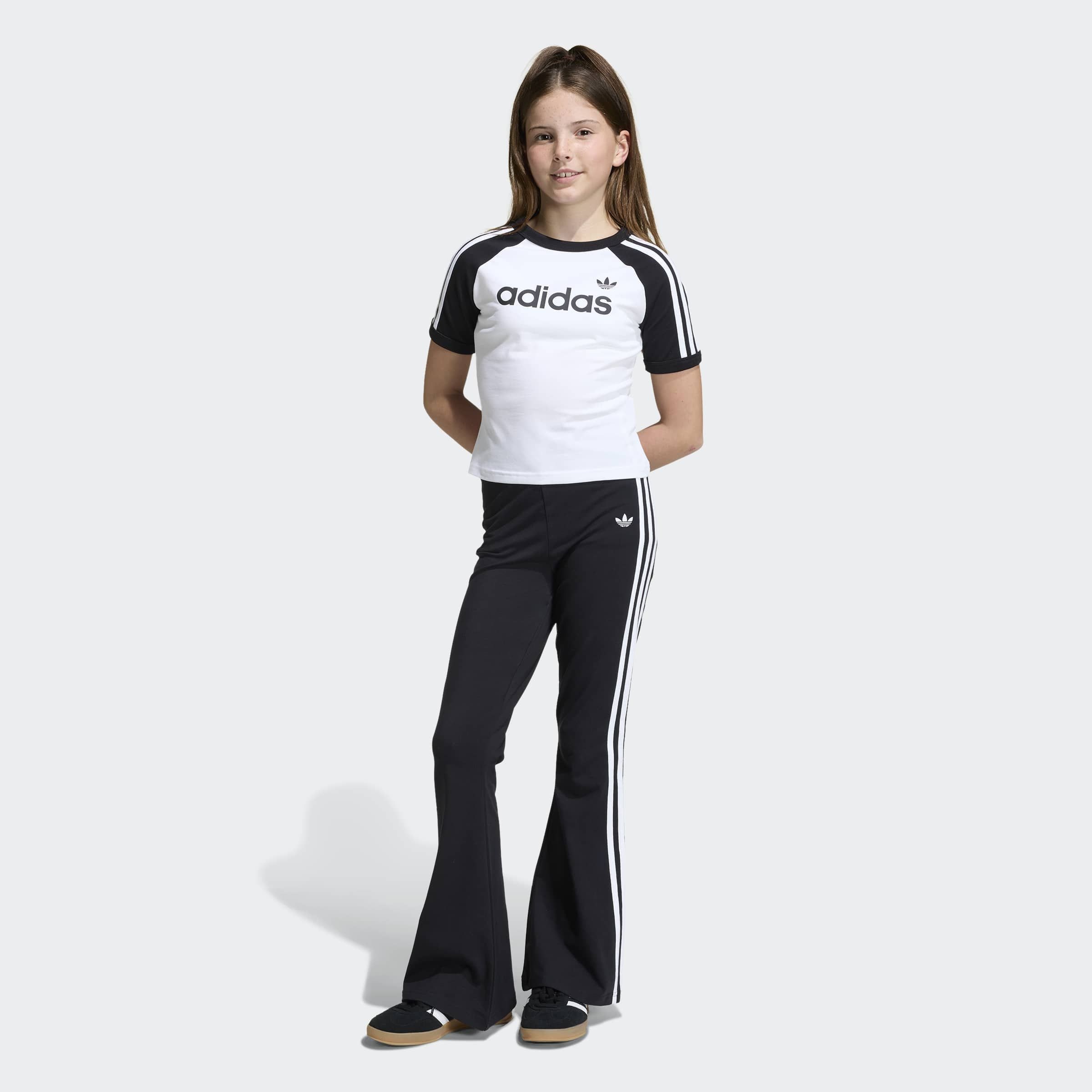 adidas Originals Leggings »3S LEGGINGS«  für Kinder, aus Baumwolle, mit Gummizug, eng anliegende Passform