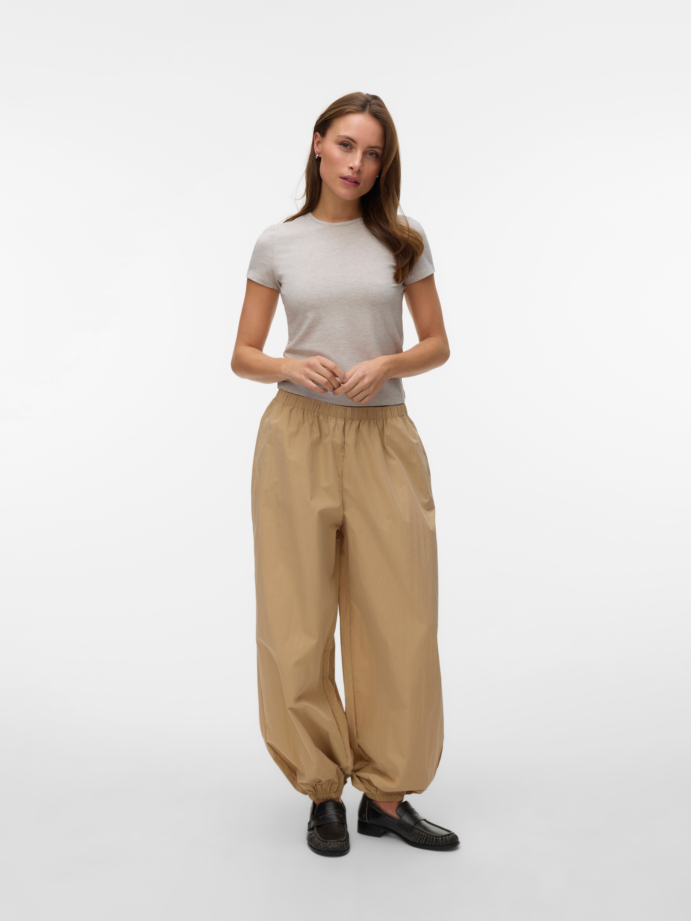 Vero Moda Kurzarmshirt »VMKYLIE SHORT SS TOP JRS NOOS« mit Stretch, Rundhals