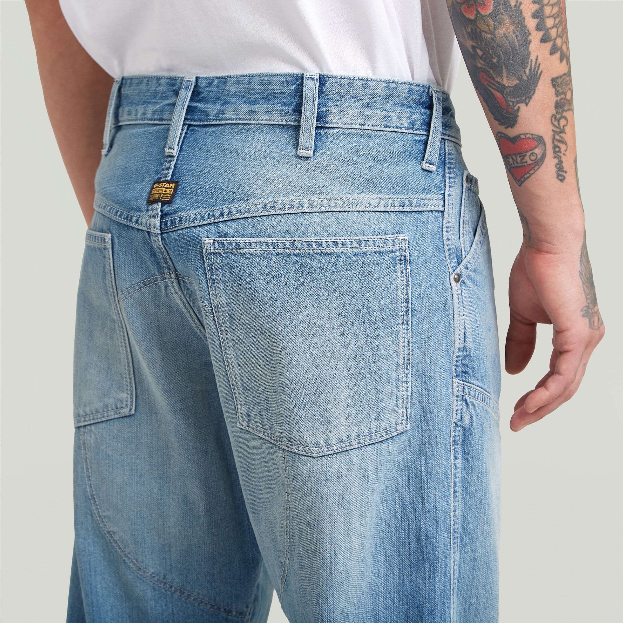 G-STAR Jeans coupe régulière »5620 3D Regular« mit Knie-Patches