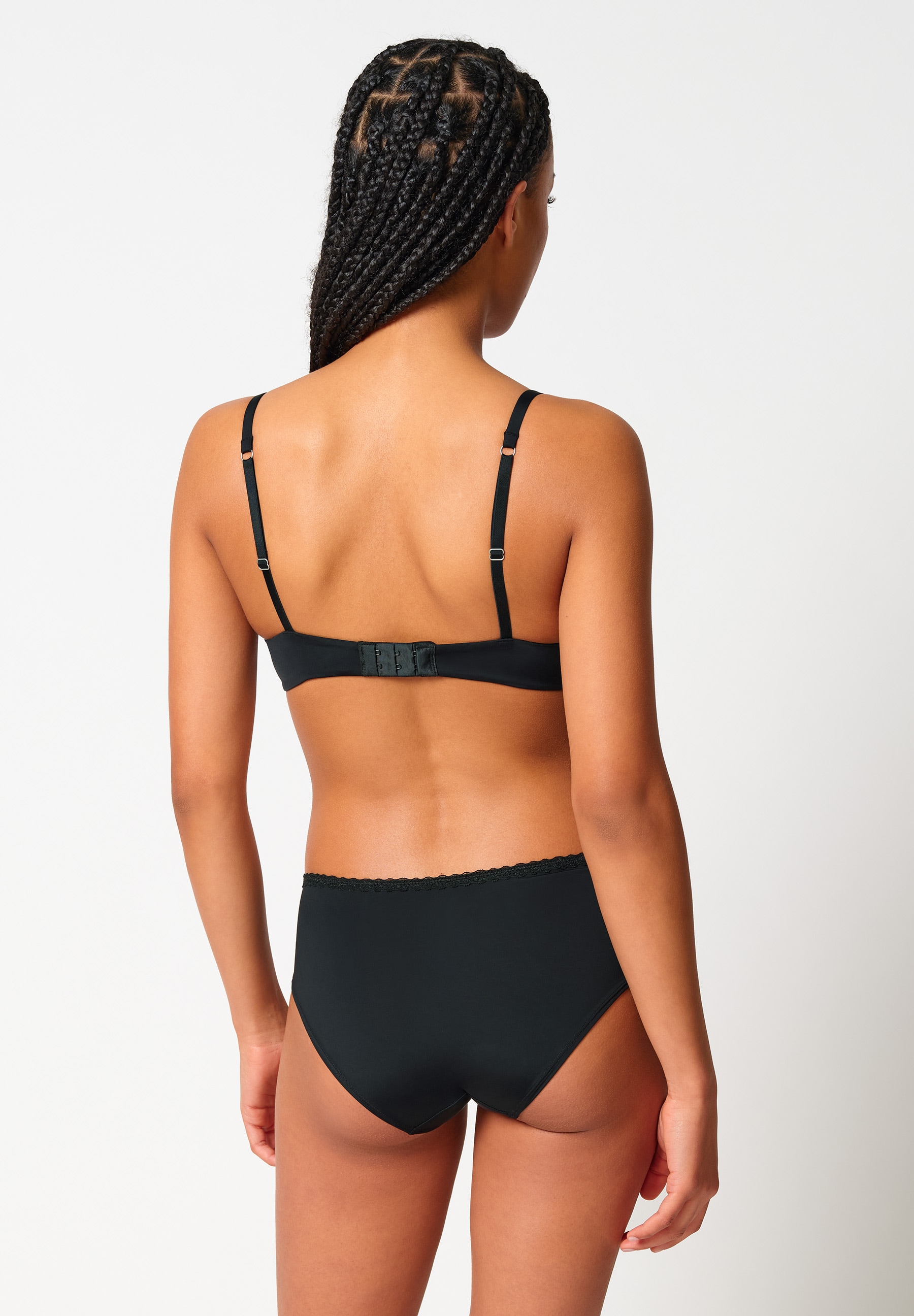 Skiny Schalen-BH »Elementalace« mit Bügel, Spitzenabschlüsse, Mikrofaser, gepolstert