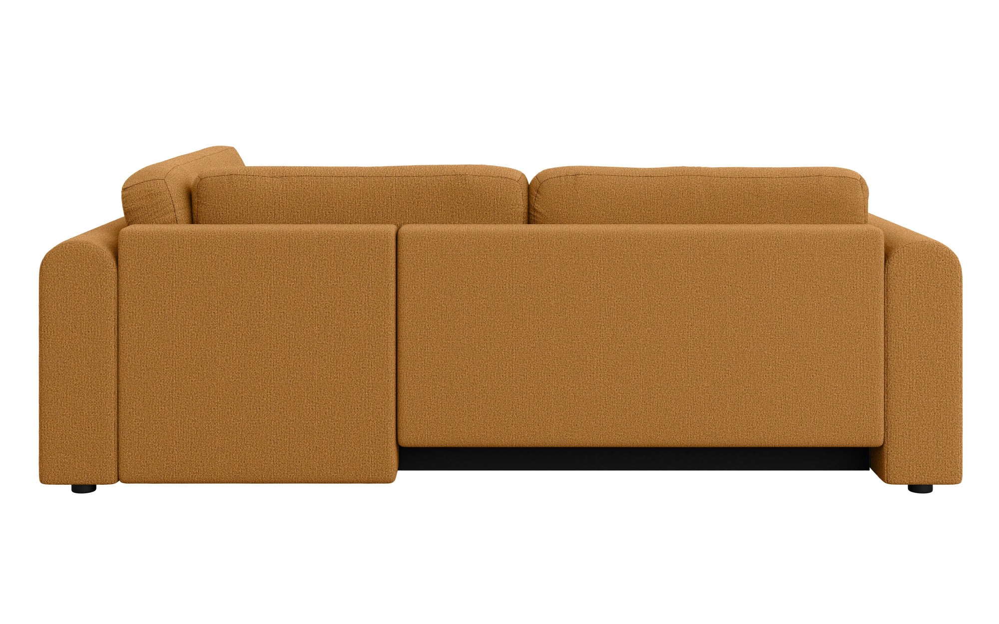 GOODproduct Canapé d'angle »Zacharia wahlweise Schlafsofa mit Bettkasten, B/T/H 250/166/86 cm« L-Form mit Wellenunterfederung, Ottomane rechts oder links bestellbar