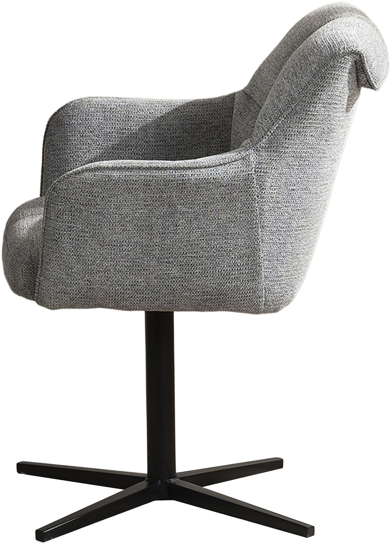byLIVING Chaise de salle à manger »MEXICO« (Ensemble) 2 cuis360° drehbar, Taschenfederkern, Doppelte Aufpolsterung im Rücken