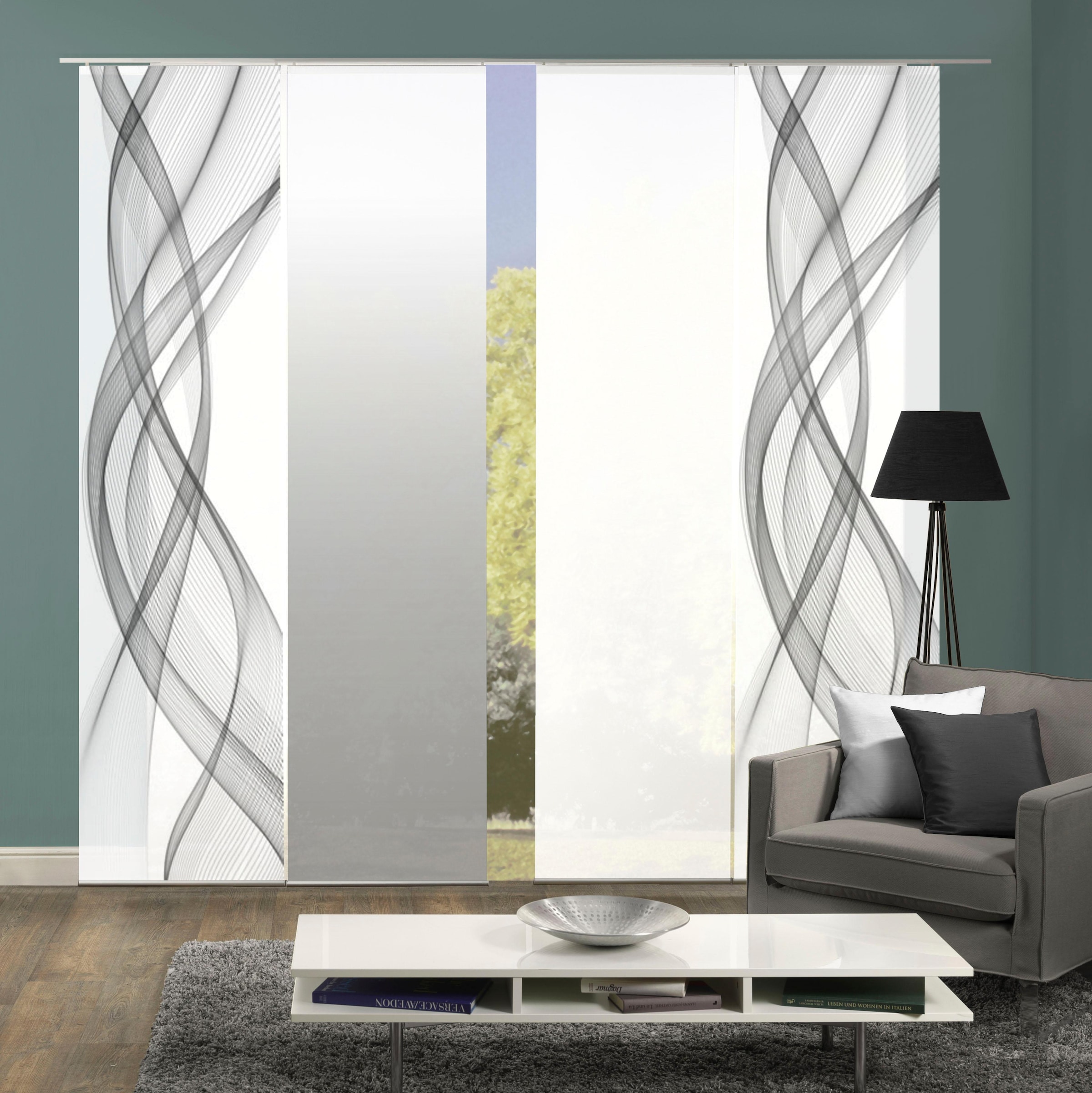 HOME WOHNIDEEN »FERROLA« Klettband 4 Stk. tlg. HxB: 245x60, inkl. Befestigungszubehör