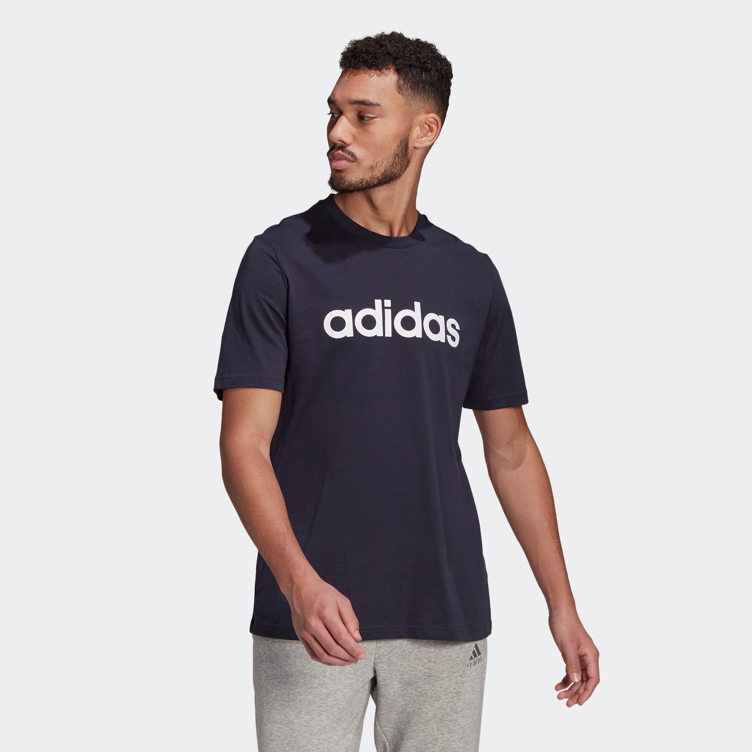 Image of adidas Performance T-Shirt »ESSENTIALS EMBROIDERED LINEAR LOGO« bei Ackermann Versand Schweiz