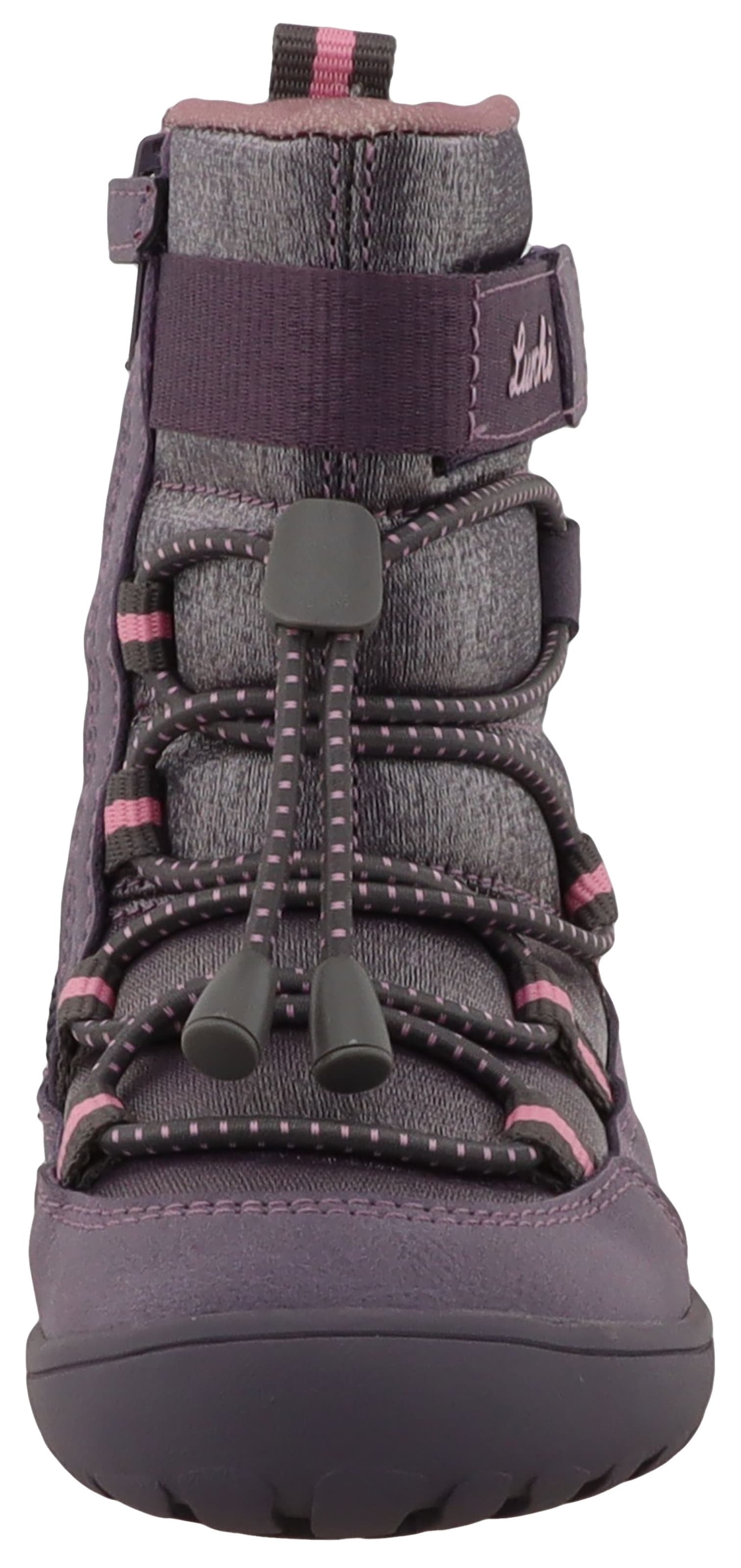 Lurchi Chaussures pieds nus »Jace 1 Barefoot-TEX«  Bottes d'hiver avec empiècements contrastants, gabarit de tailles à télécharger