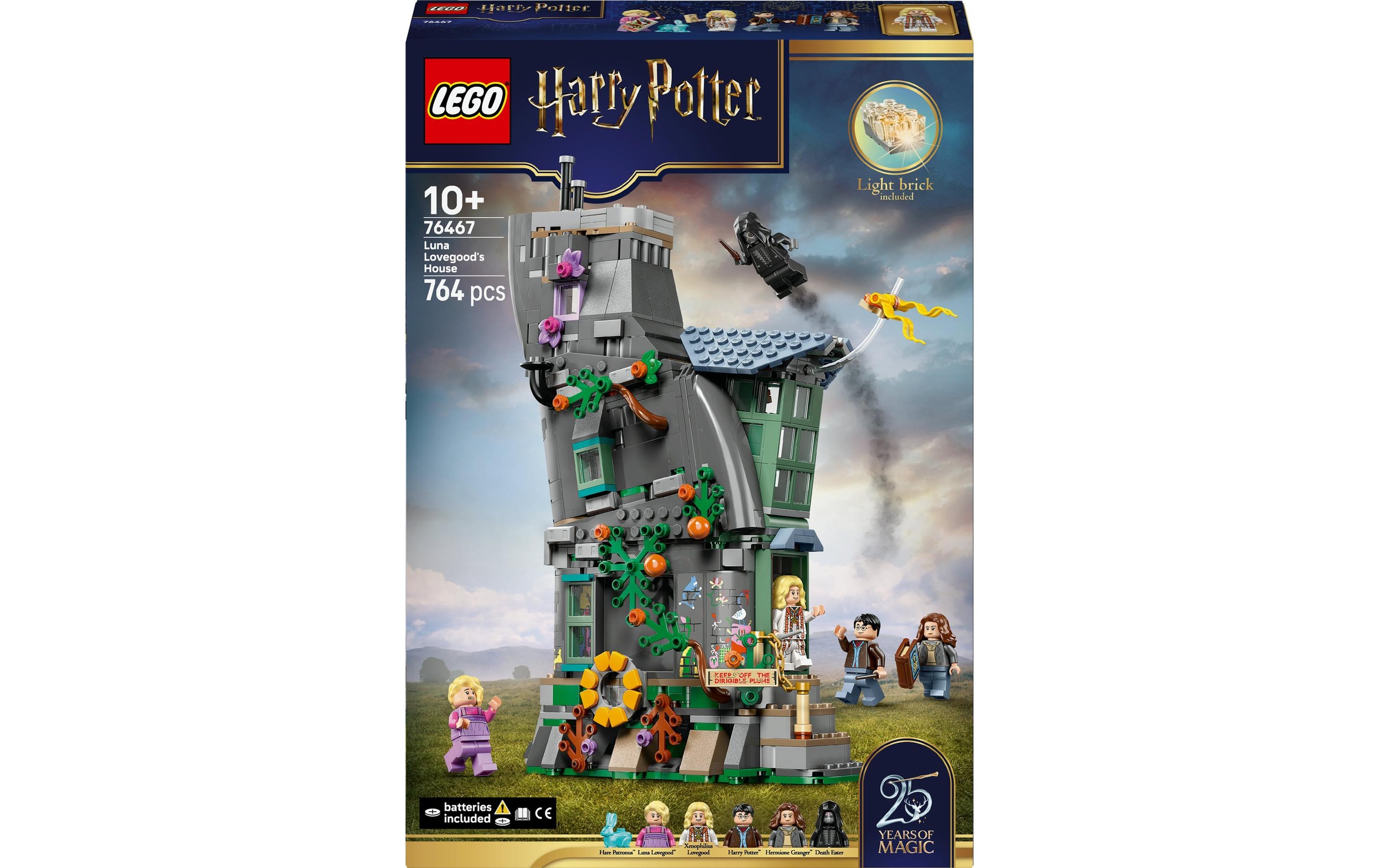 Image of LEGO Konstruktionsspielsteine "Harry Potter Luna Lovegoods Haus 76467"